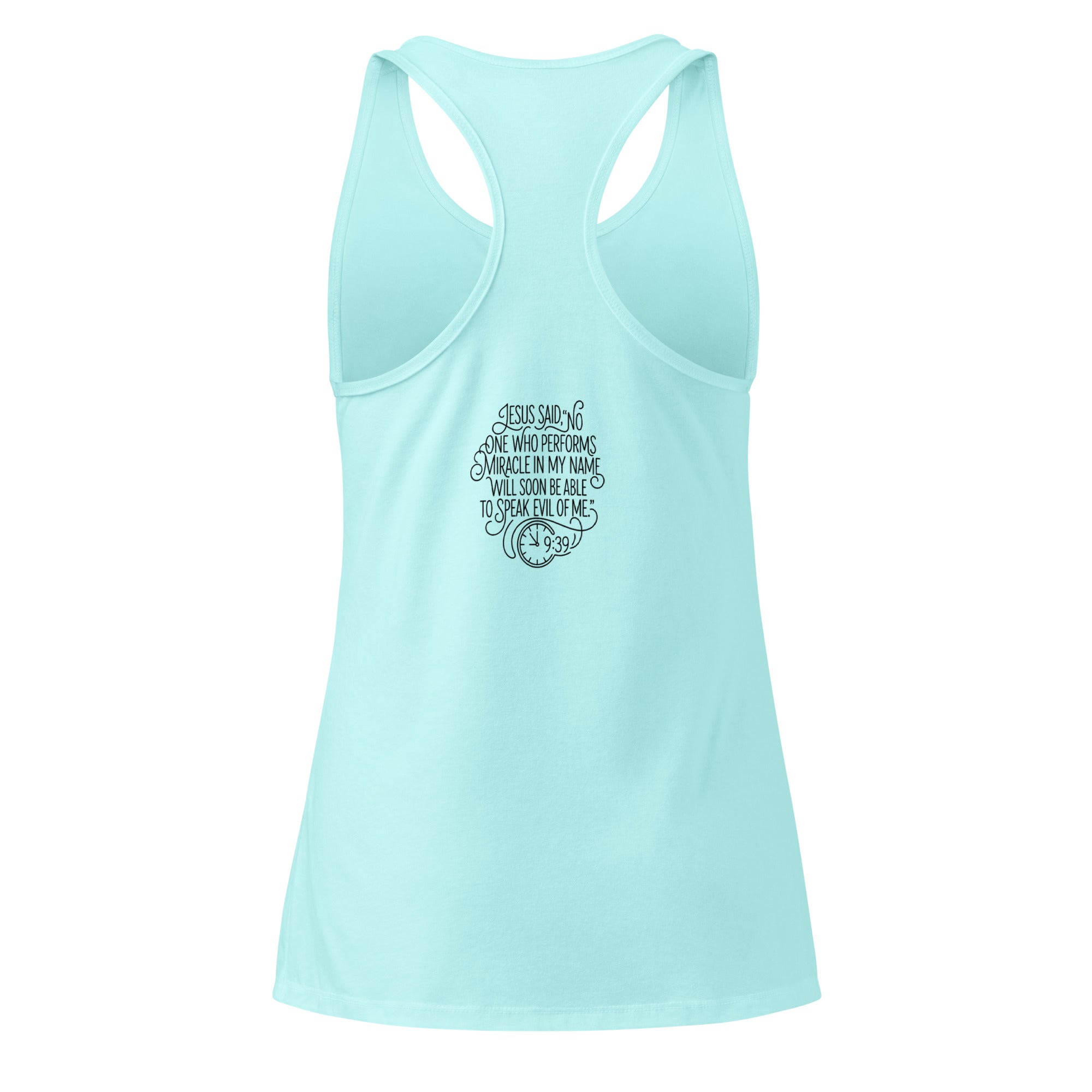 Women’s fitted racerback tank top - Seedandsoulful