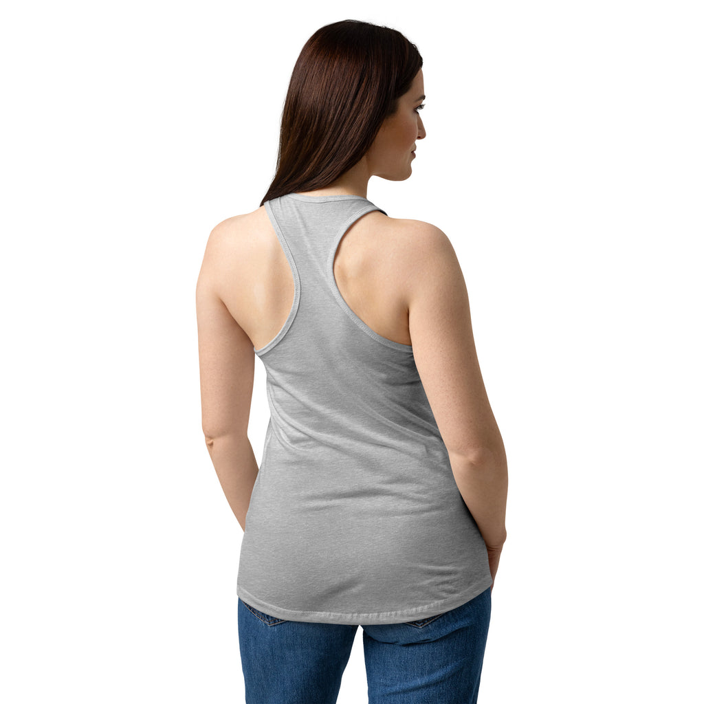 Women’s fitted racerback tank top - Seedandsoulful