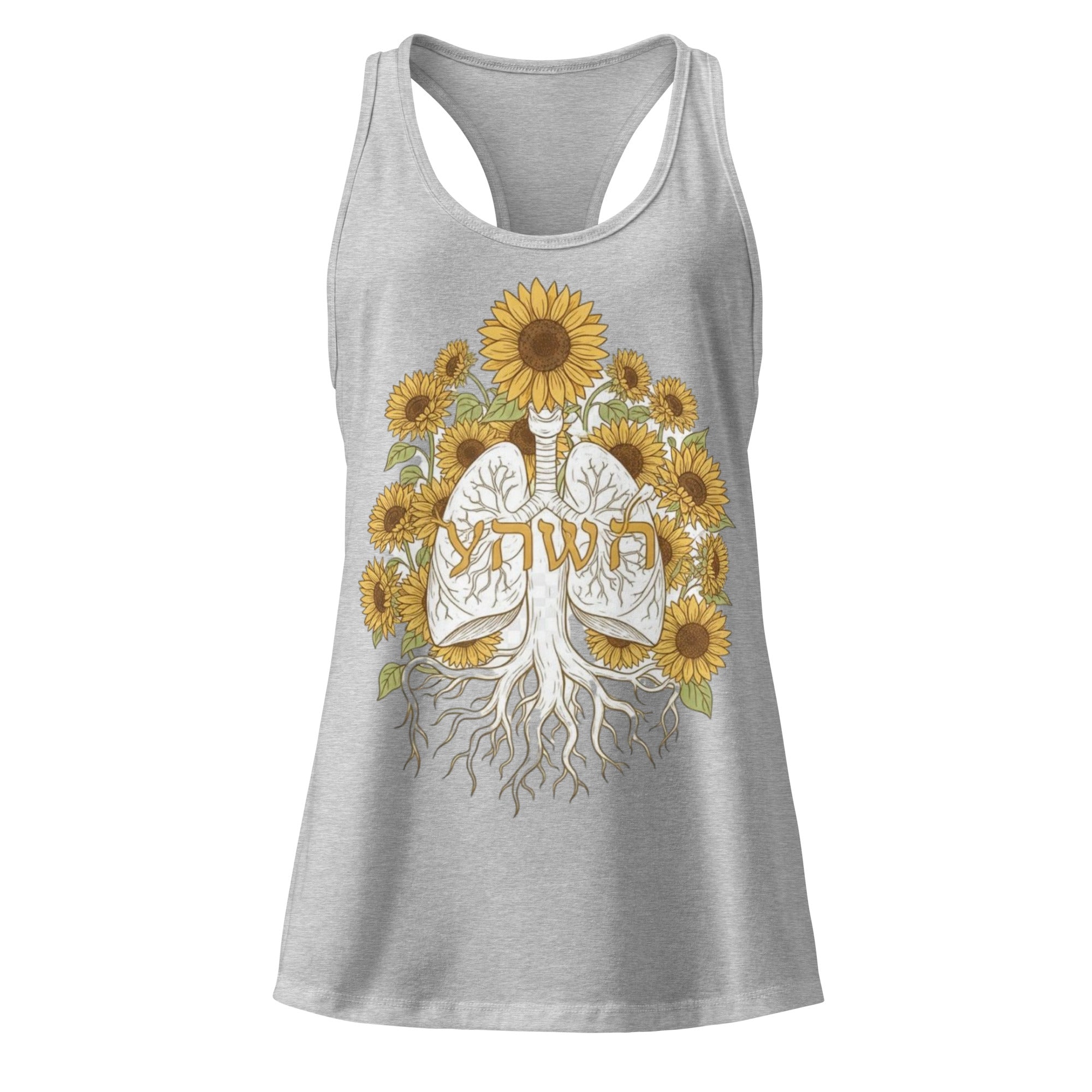 Women’s fitted racerback tank top - Seedandsoulful