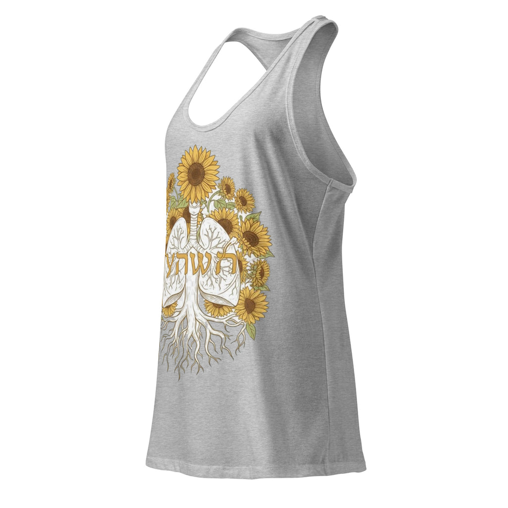 Women’s fitted racerback tank top - Seedandsoulful