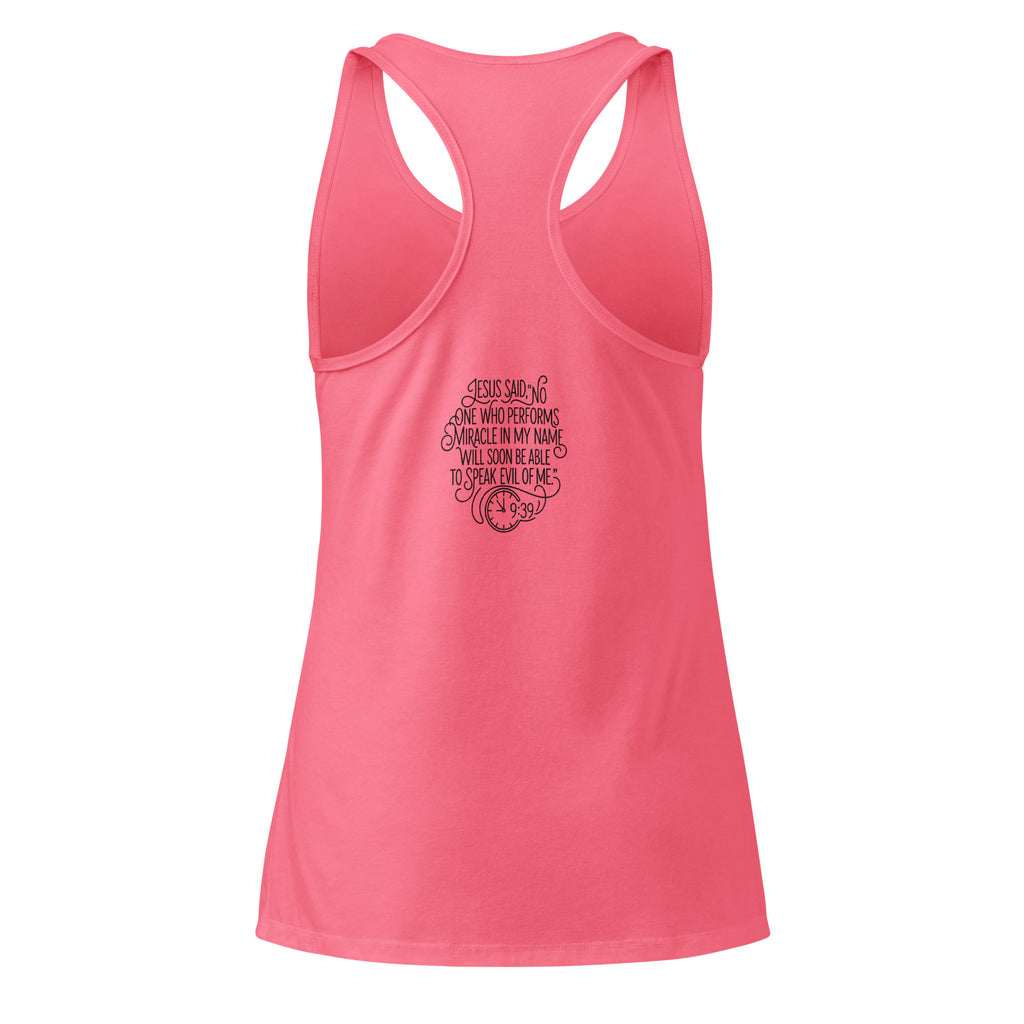 Women’s fitted racerback tank top - Seedandsoulful