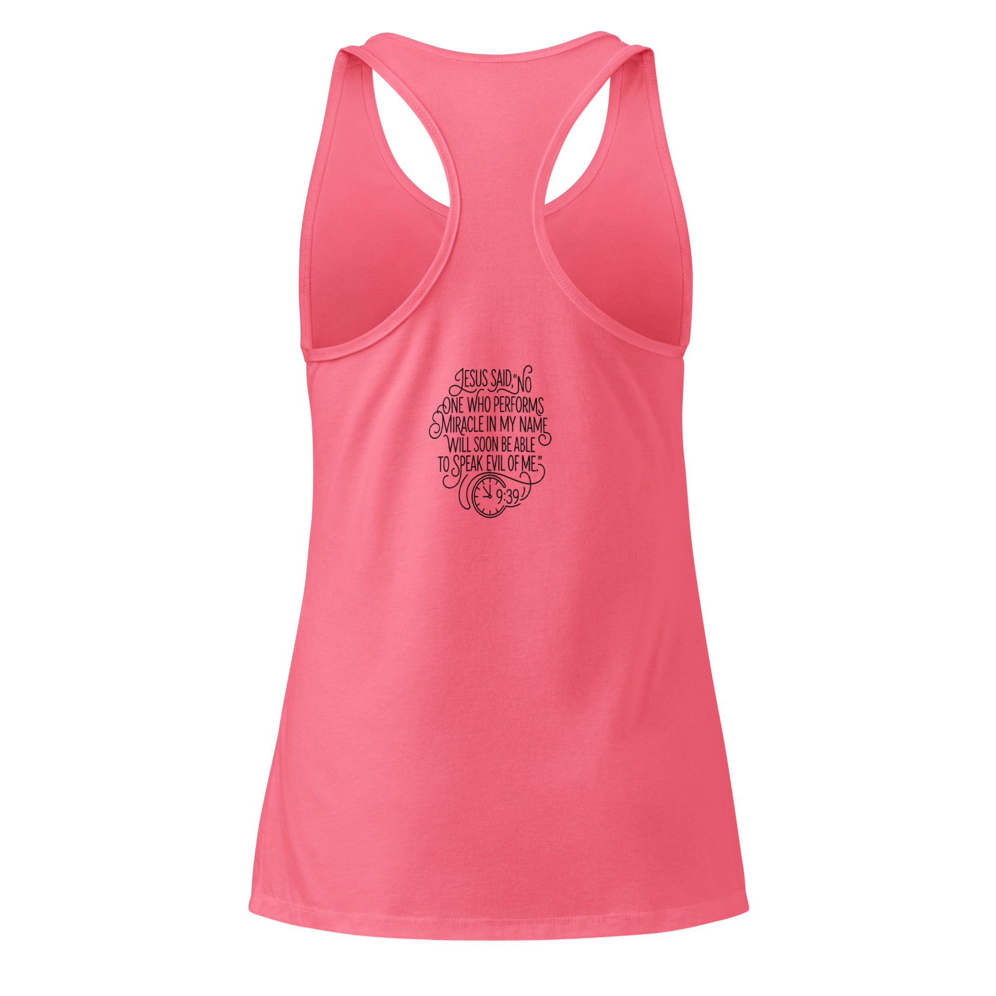 Women’s fitted racerback tank top - Seedandsoulful