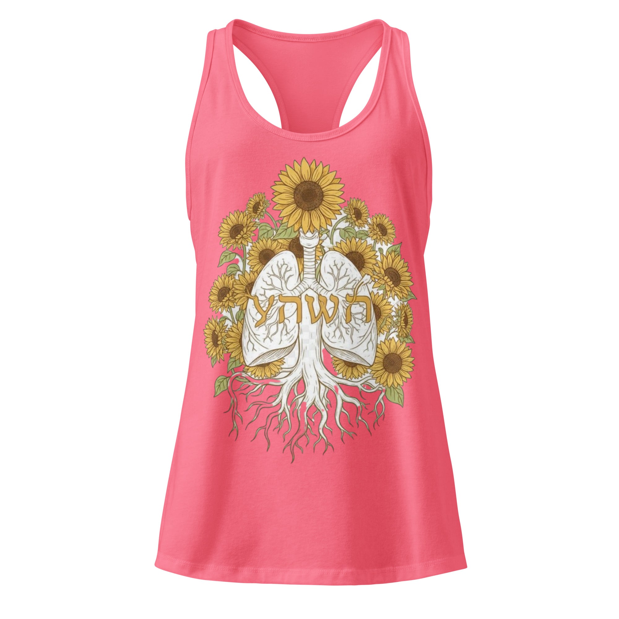Women’s fitted racerback tank top - Seedandsoulful