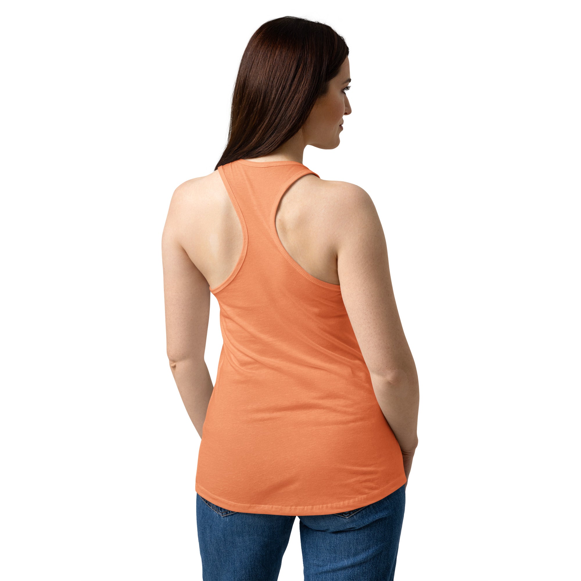 Women’s fitted racerback tank top - Seedandsoulful