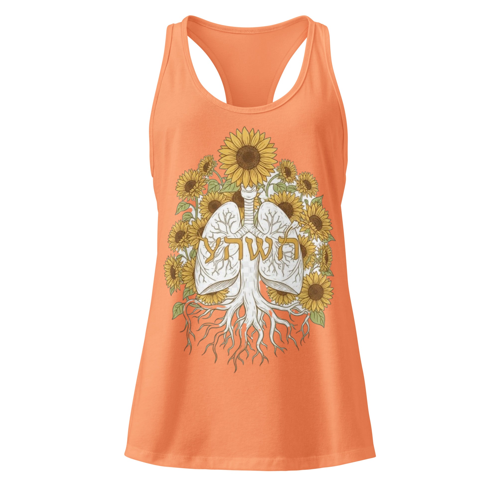 Women’s fitted racerback tank top - Seedandsoulful