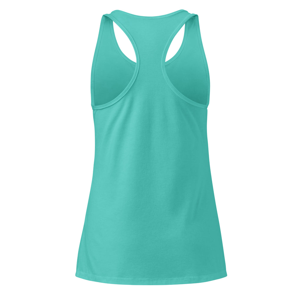 Women's Fitted Faith Racerback Tank | Seedandsoulful Breathable Jersey Top - Seedandsoulful