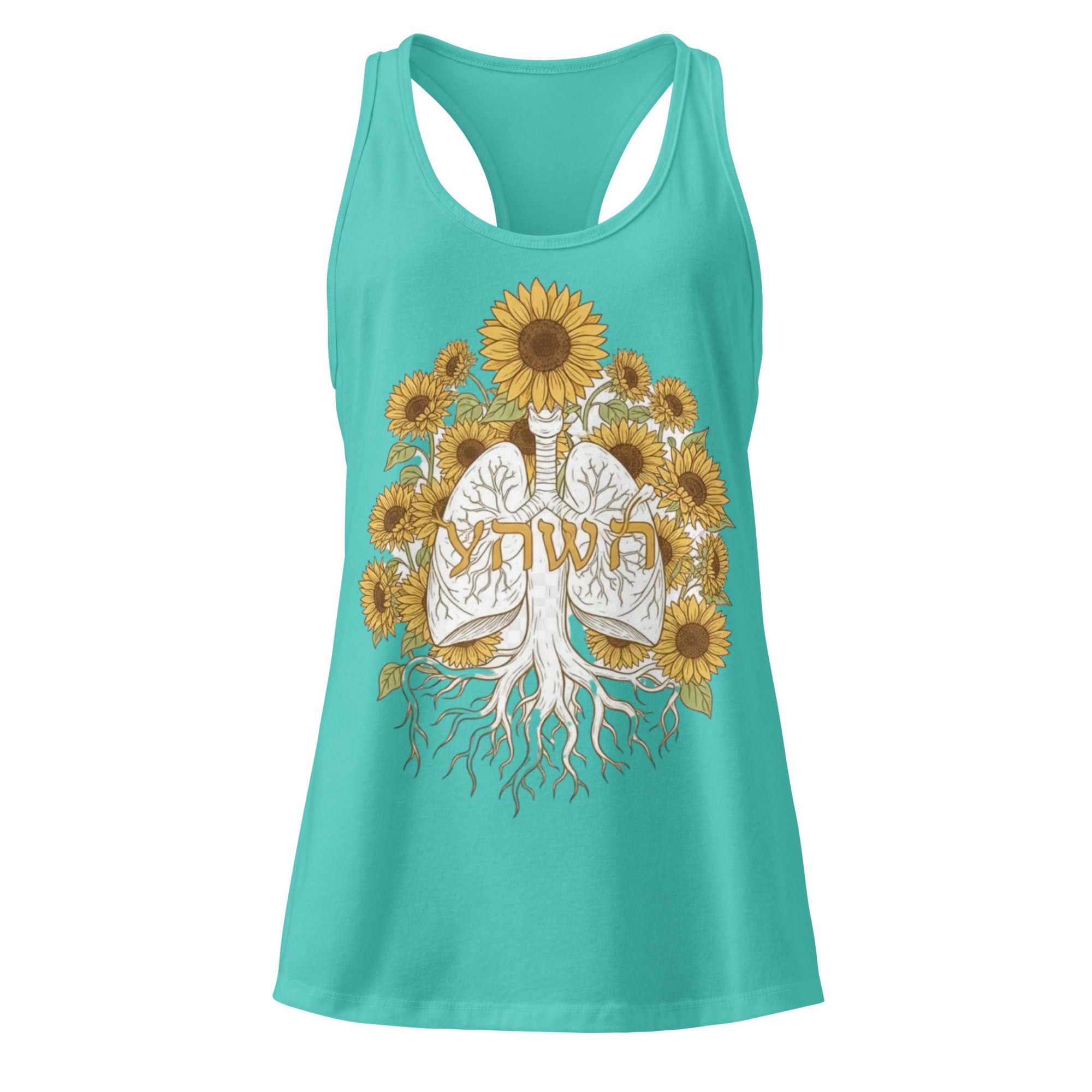 Women’s fitted racerback tank top - Seedandsoulful