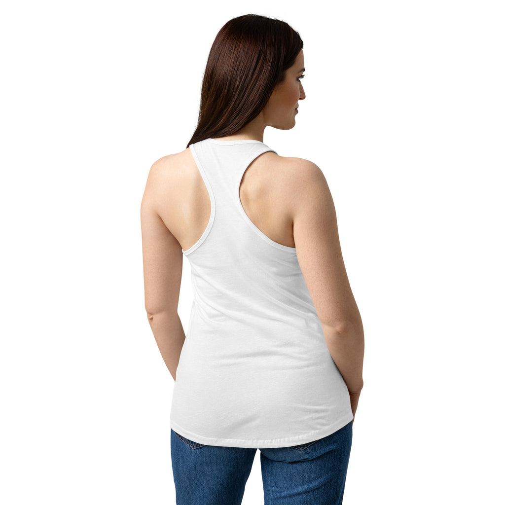 Women's Fitted Faith Racerback Tank | Seedandsoulful Cotton Blend Top - Seedandsoulful