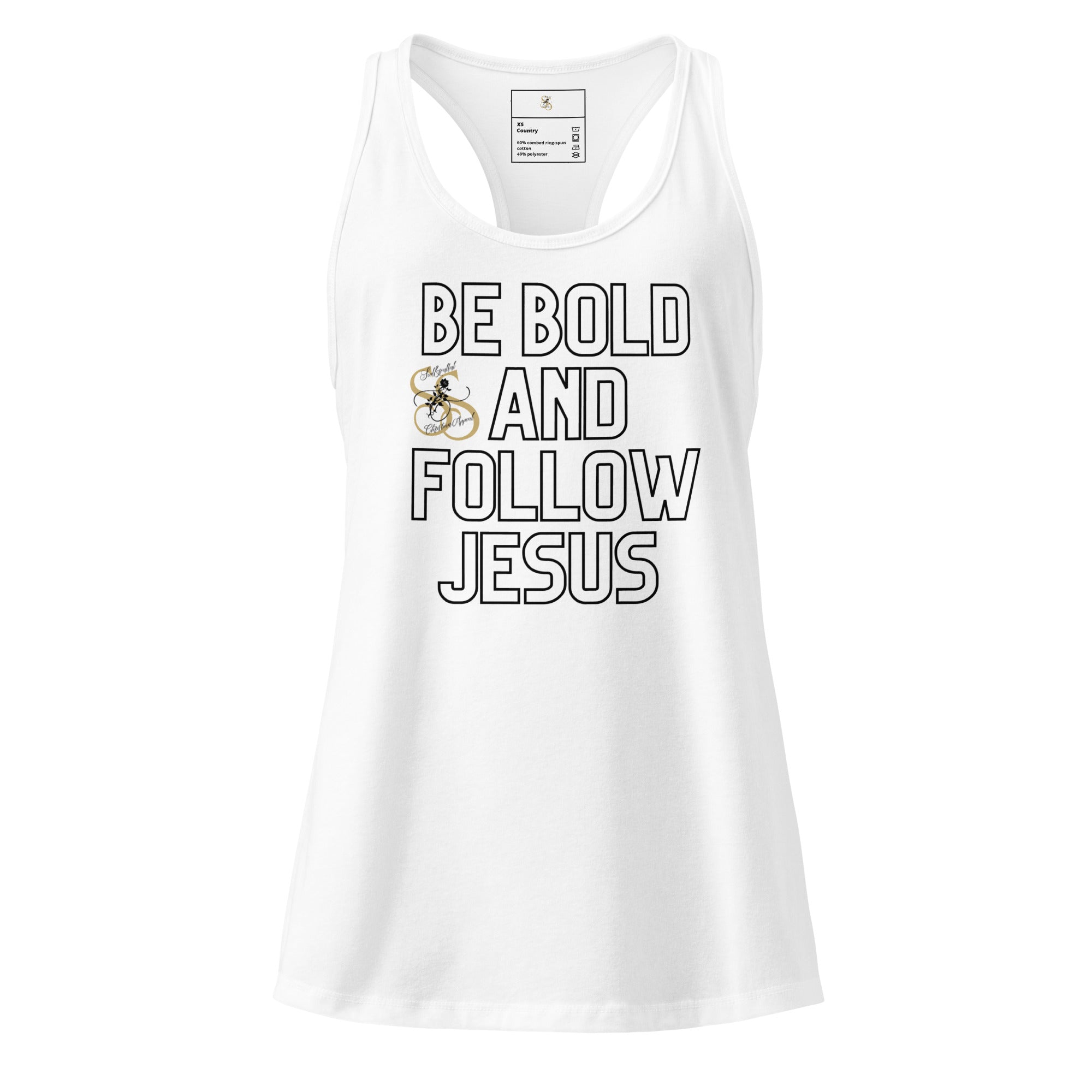 Seedandsoulful Women's Fitted Racerback Tank | Faith Activewear - Seedandsoulful