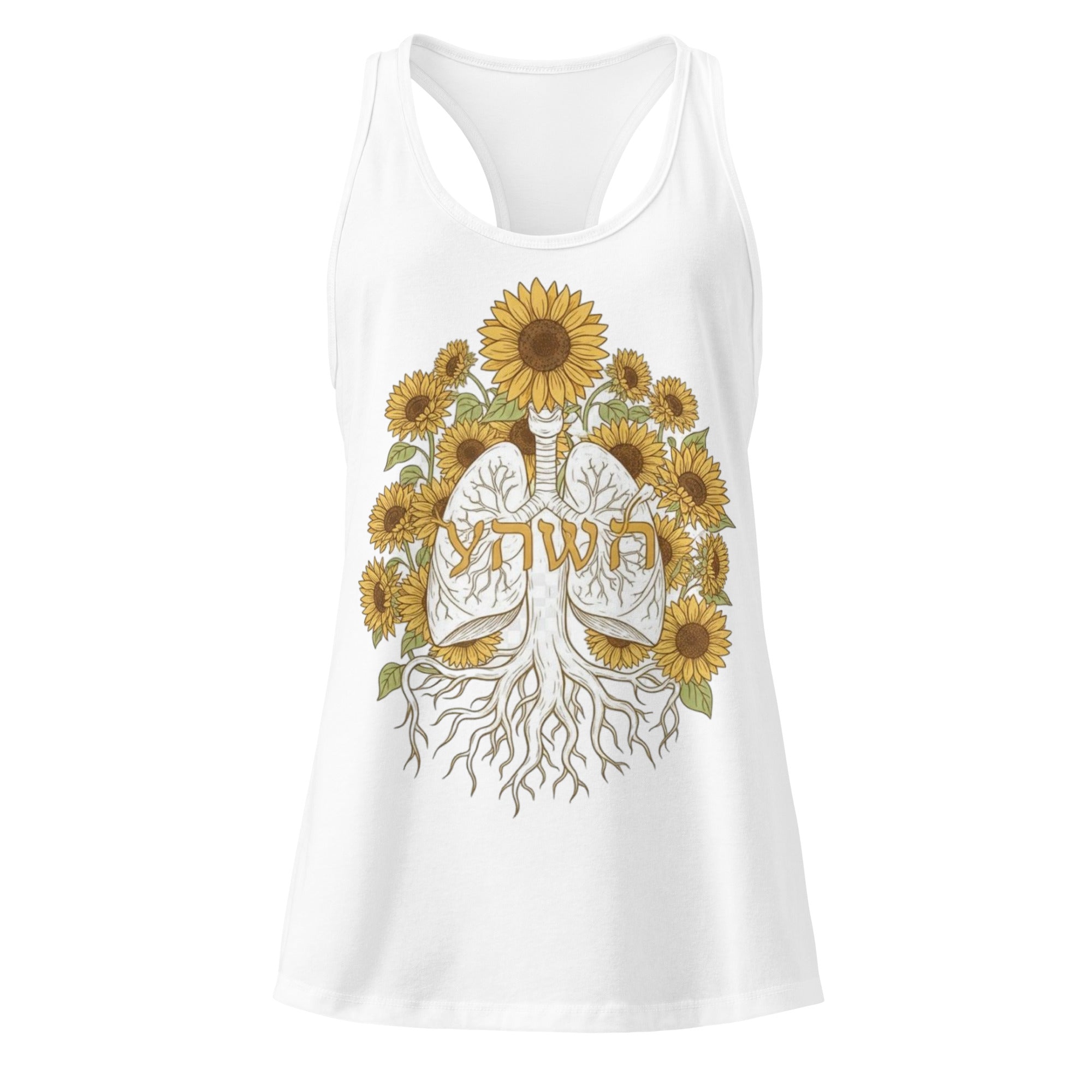 Women’s fitted racerback tank top - Seedandsoulful