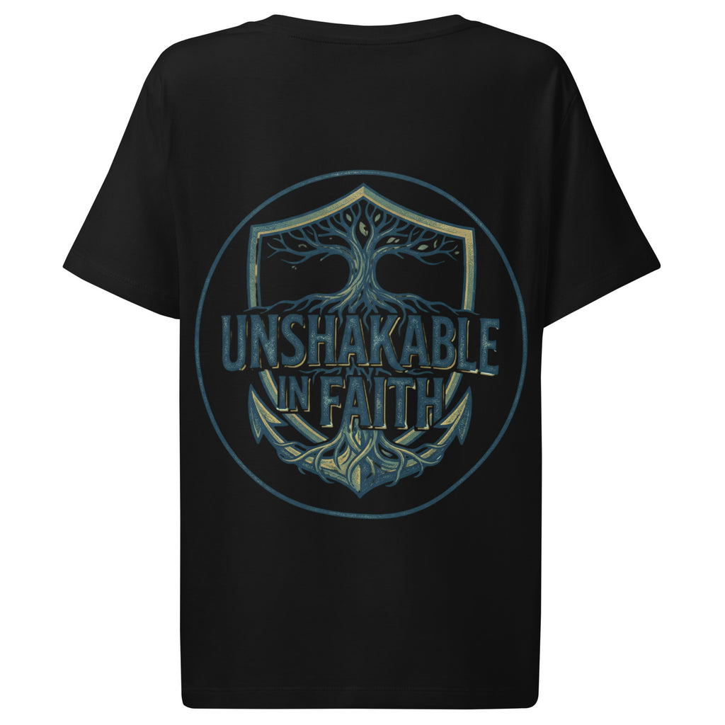 Women’s organic ribbed neck t-shirt - Seedandsoulful