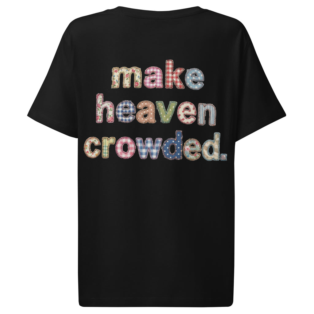 Women’s organic ribbed neck t-shirt - Seedandsoulful