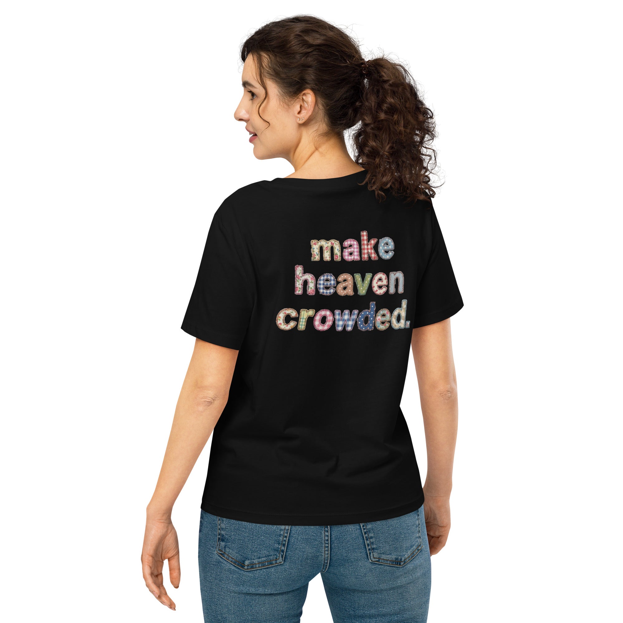 Women’s organic ribbed neck t-shirt - Seedandsoulful