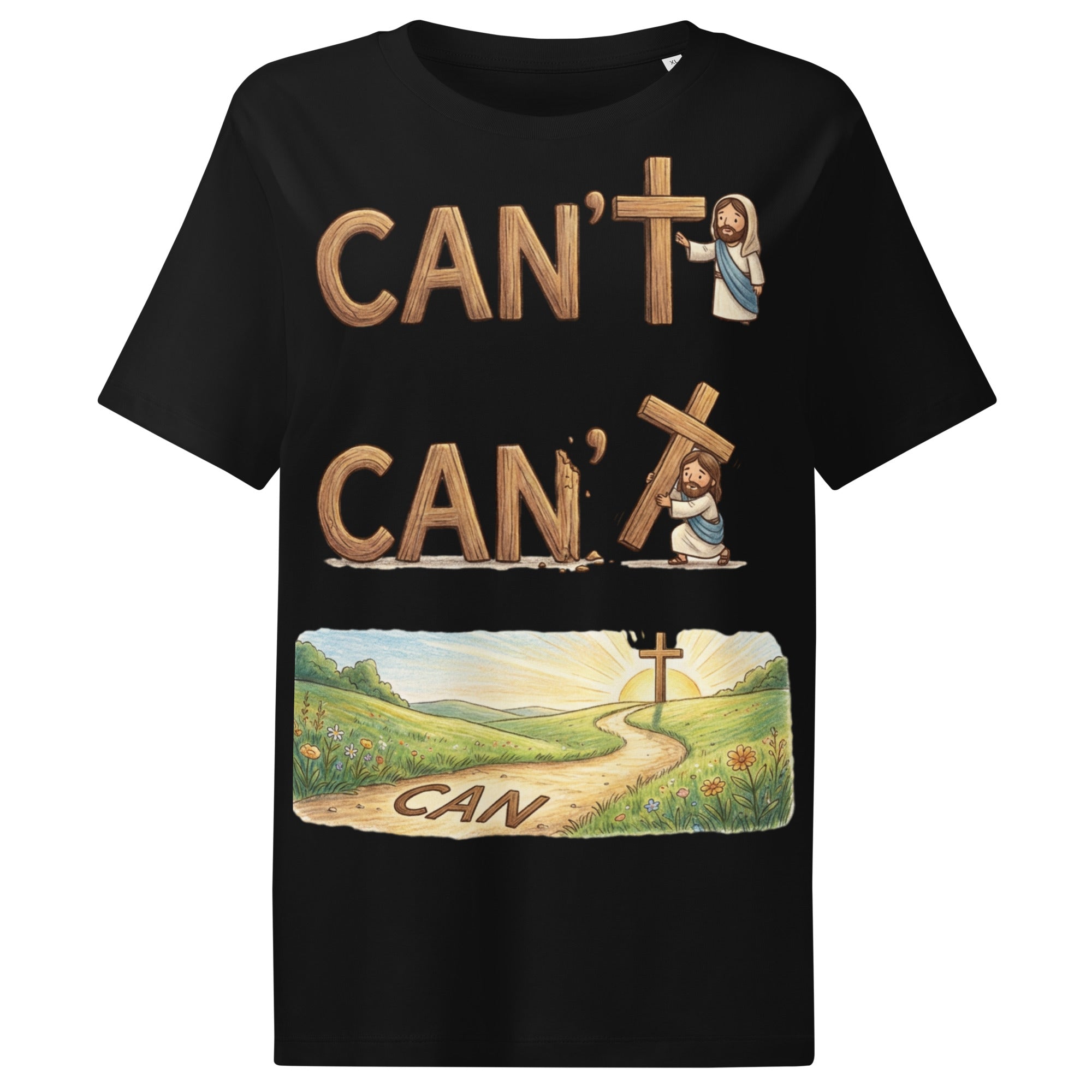 God's Love Never Fails T-Shirt | Women's Valentine's Faith Tee - Seedandsoulful