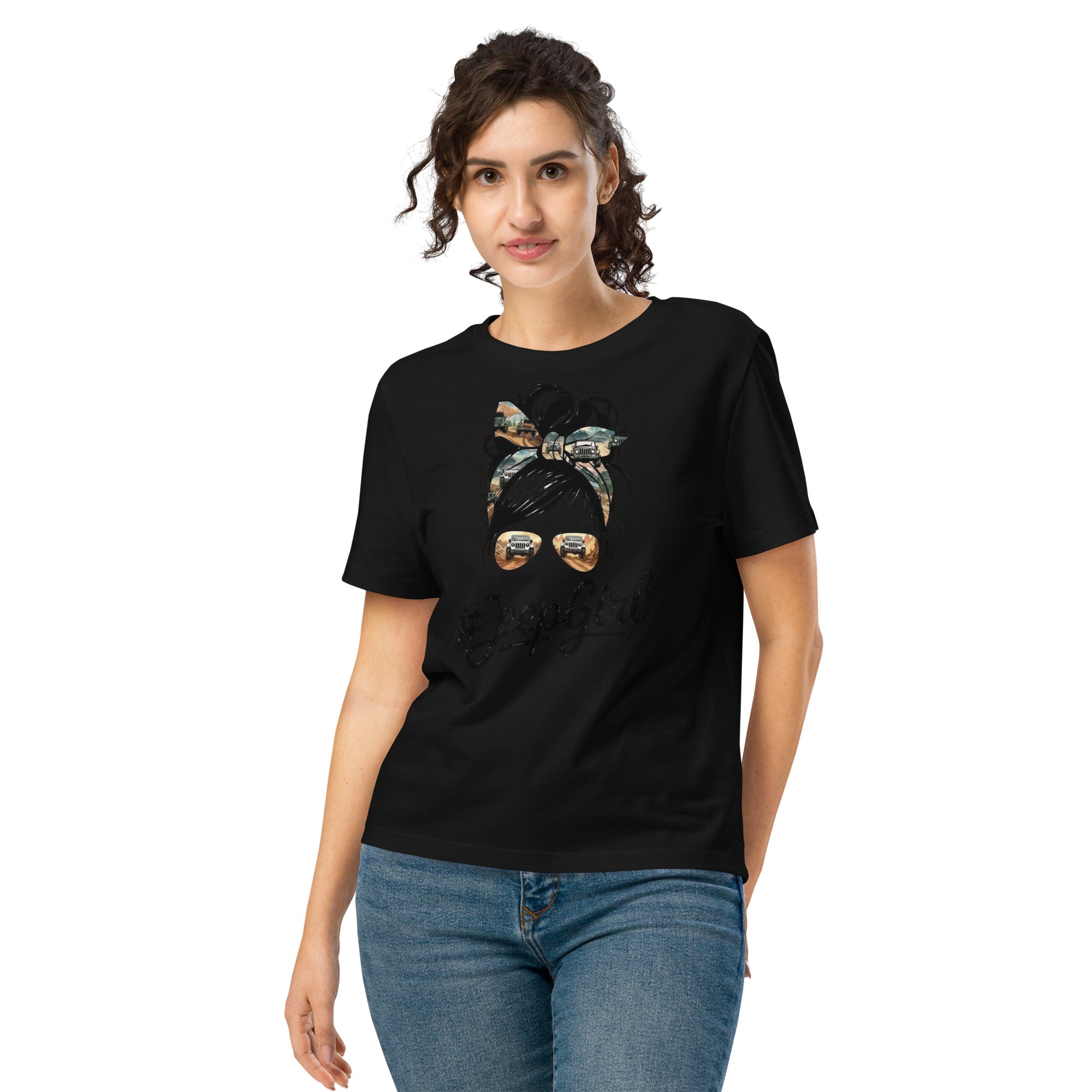 Women's Organic Faith T-Shirt | Seedandsoulful Ribbed Neck Cotton Tee - Seedandsoulful