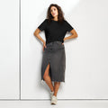 Women’s organic ribbed neck t-shirt - Seedandsoulful