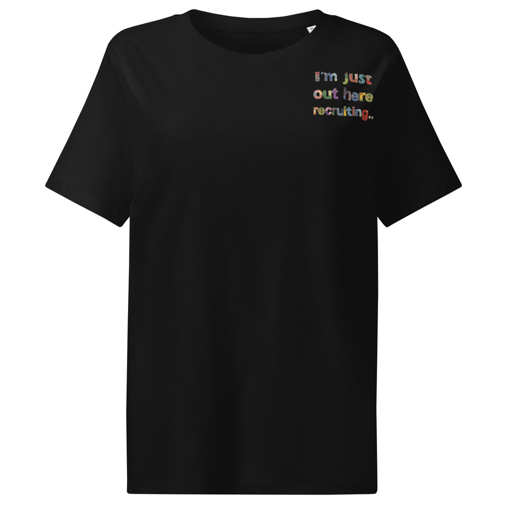 Women’s organic ribbed neck t-shirt - Seedandsoulful