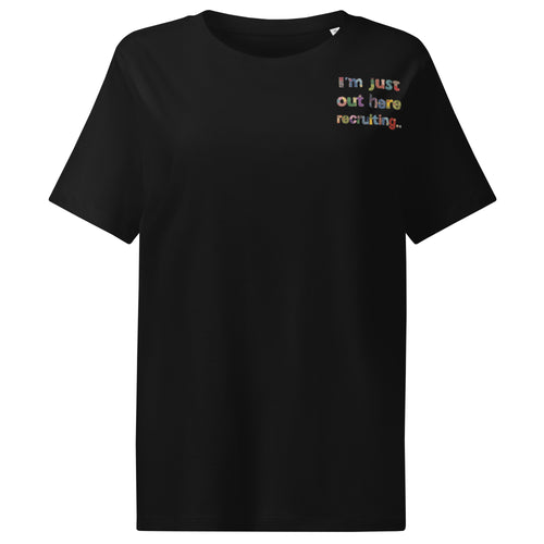 Women’s organic ribbed neck t-shirt - Seedandsoulful