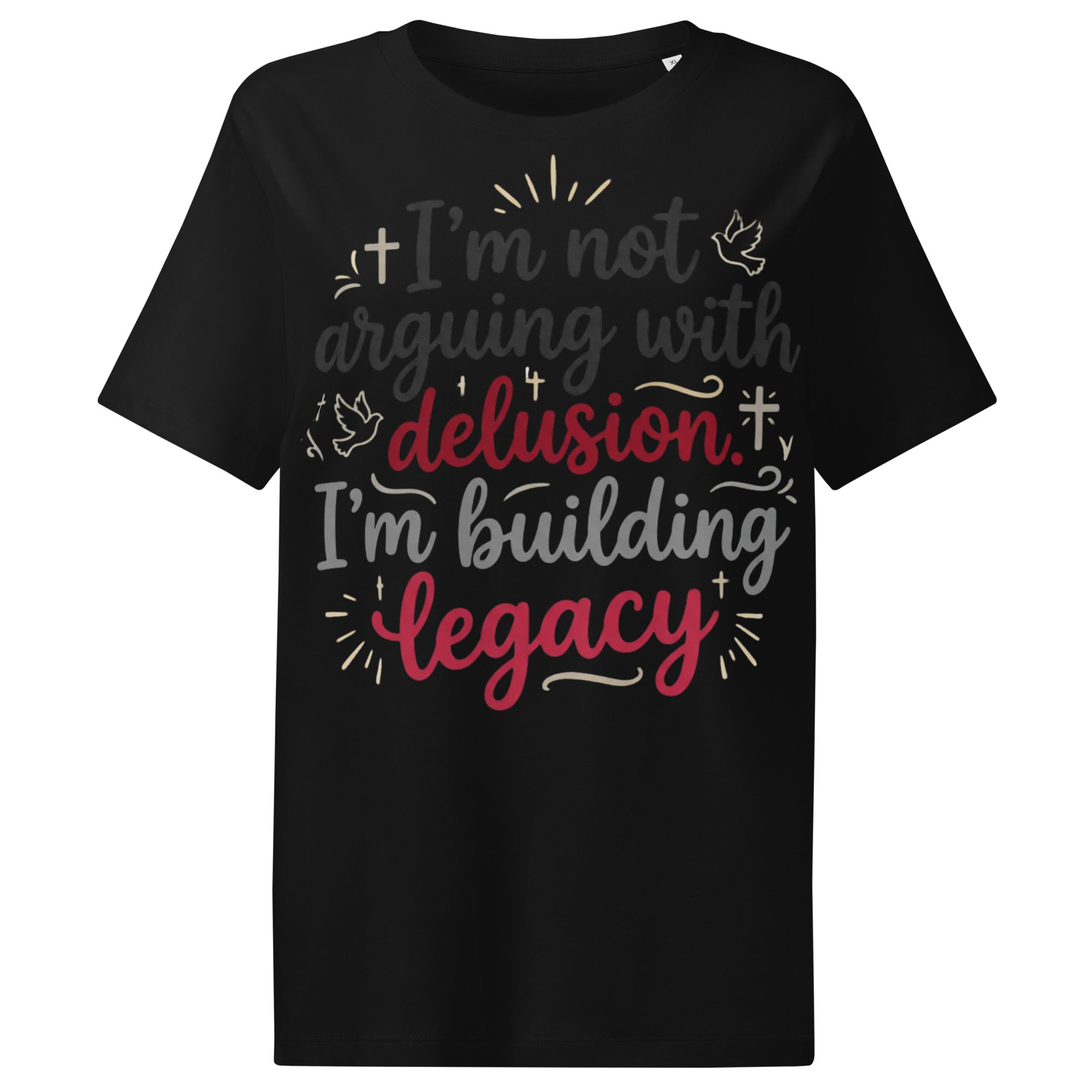 Women’s organic ribbed neck t-shirt - Seedandsoulful