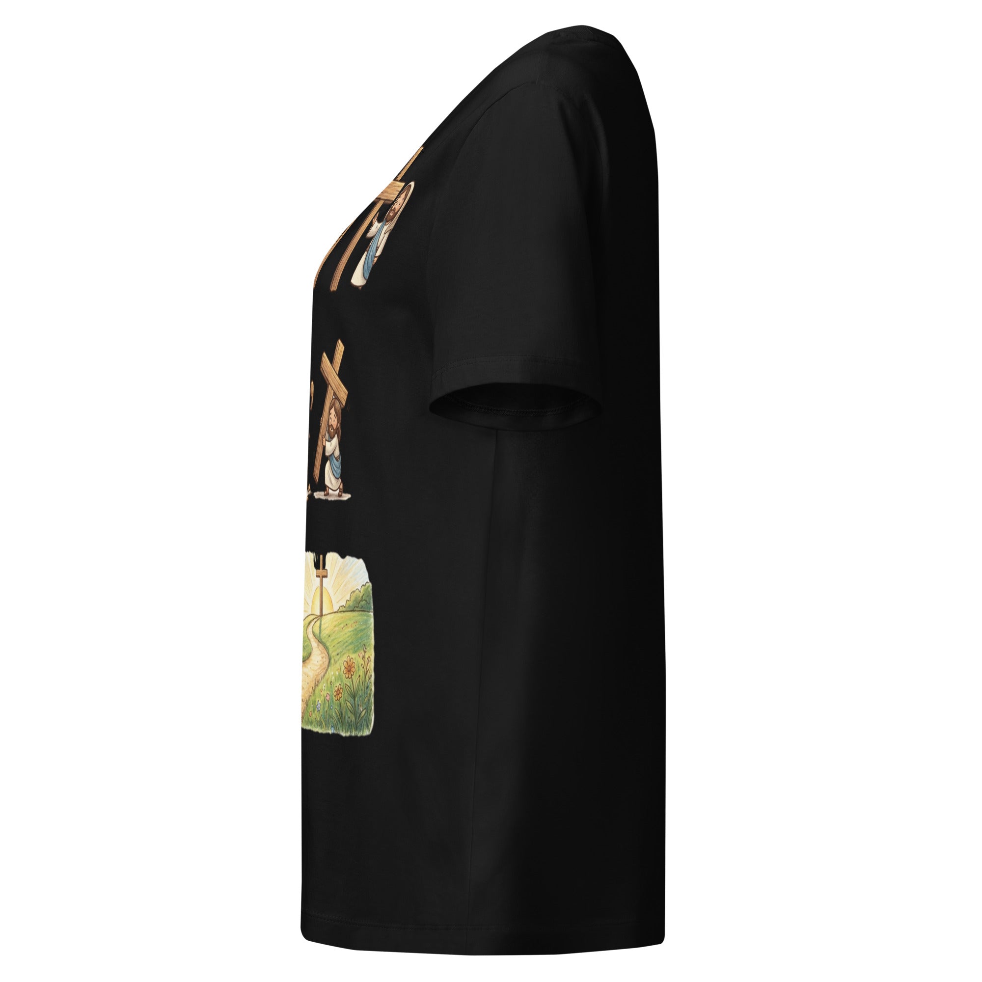 God's Love Never Fails T-Shirt | Women's Valentine's Faith Tee - Seedandsoulful