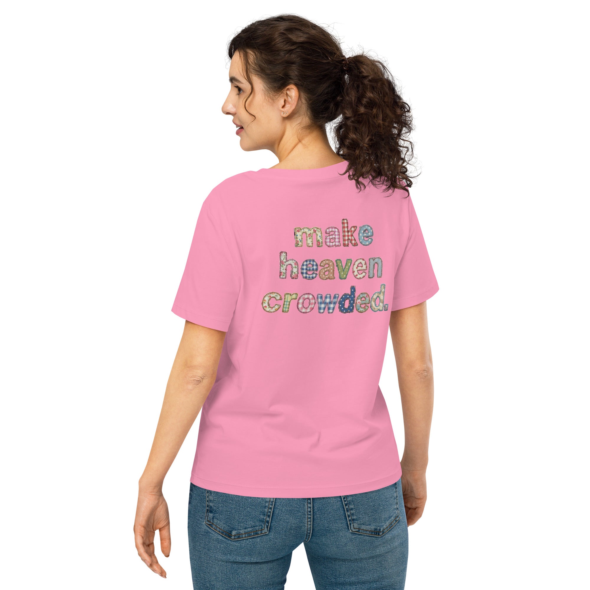 Women’s organic ribbed neck t-shirt - Seedandsoulful