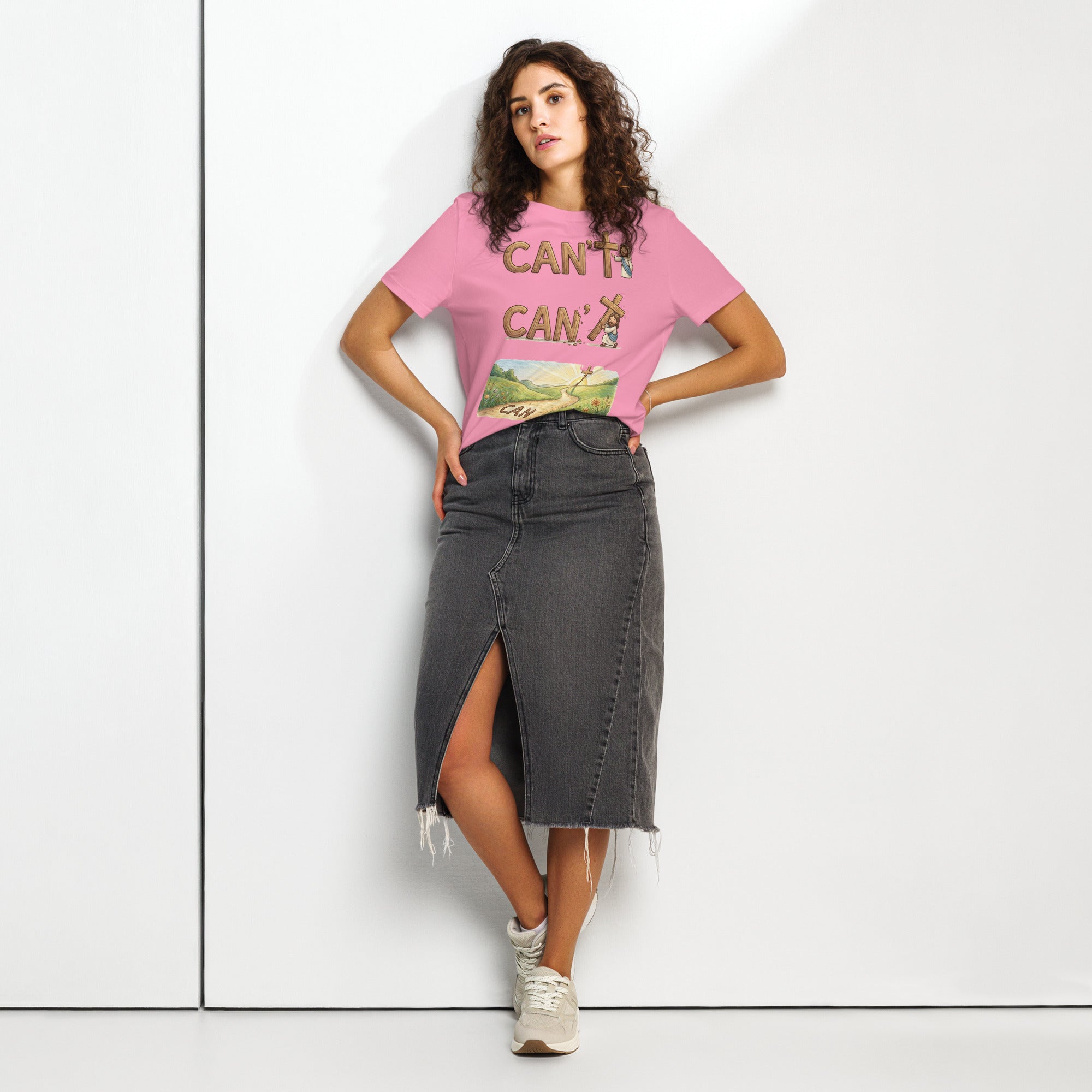 God's Love Never Fails T-Shirt | Women's Valentine's Faith Tee - Seedandsoulful