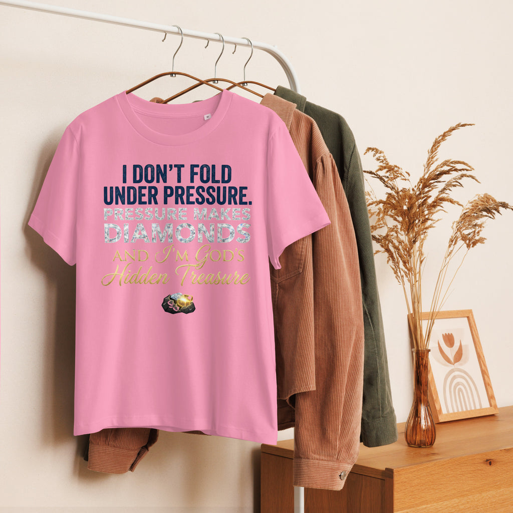 Women’s organic ribbed neck t-shirt - Seedandsoulful