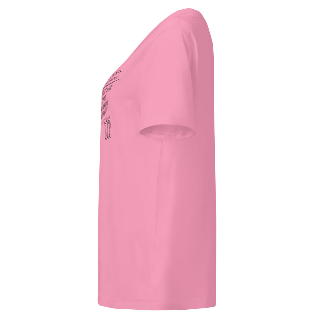 Nehemiah 6:3 Women’s organic ribbed neck t-shirt - Seedandsoulful