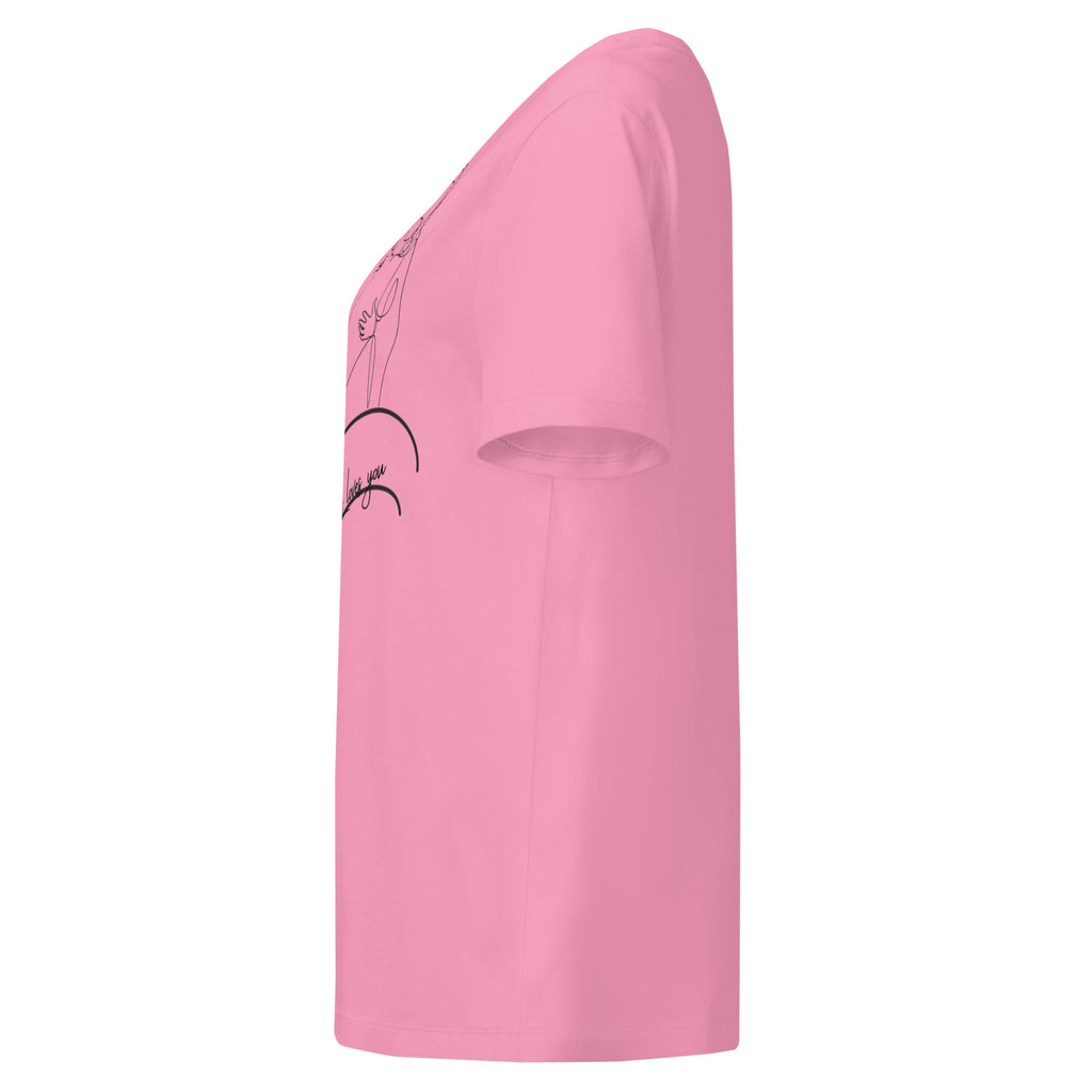 Women’s organic ribbed neck t-shirt - Seedandsoulful