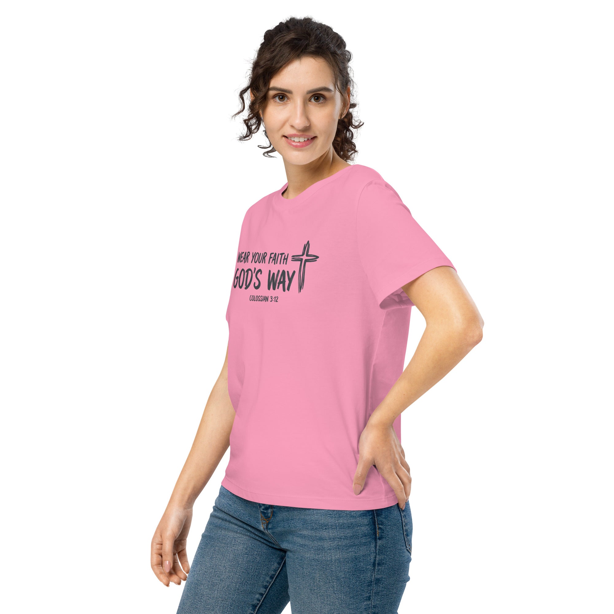 Women’s organic ribbed neck t-shirt - Seedandsoulful