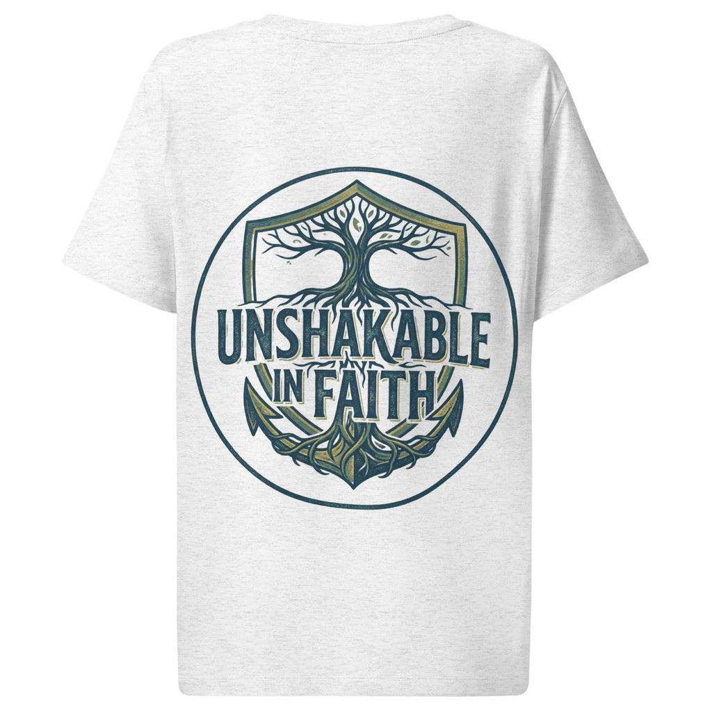 Women’s organic ribbed neck t-shirt - Seedandsoulful