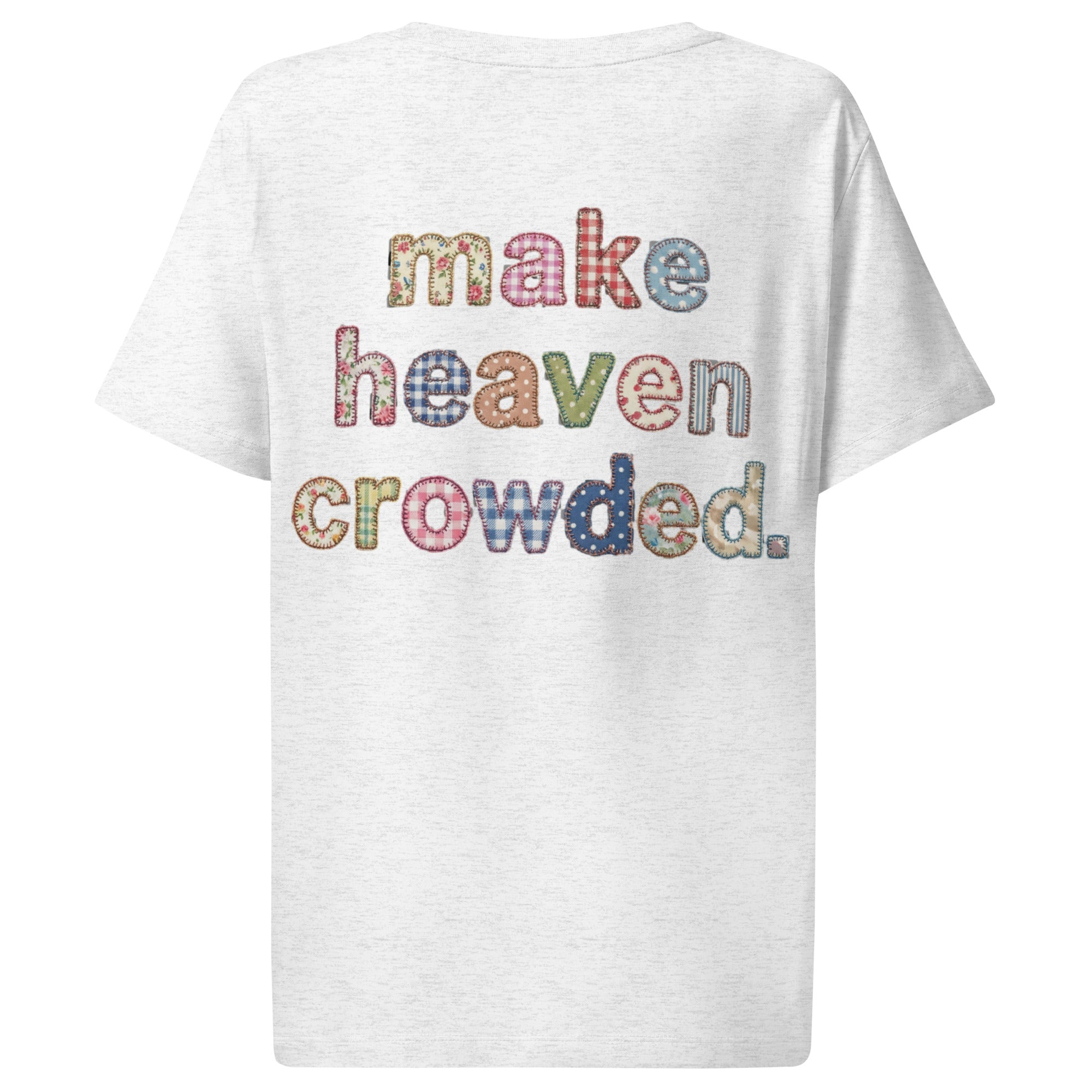 Women’s organic ribbed neck t-shirt - Seedandsoulful