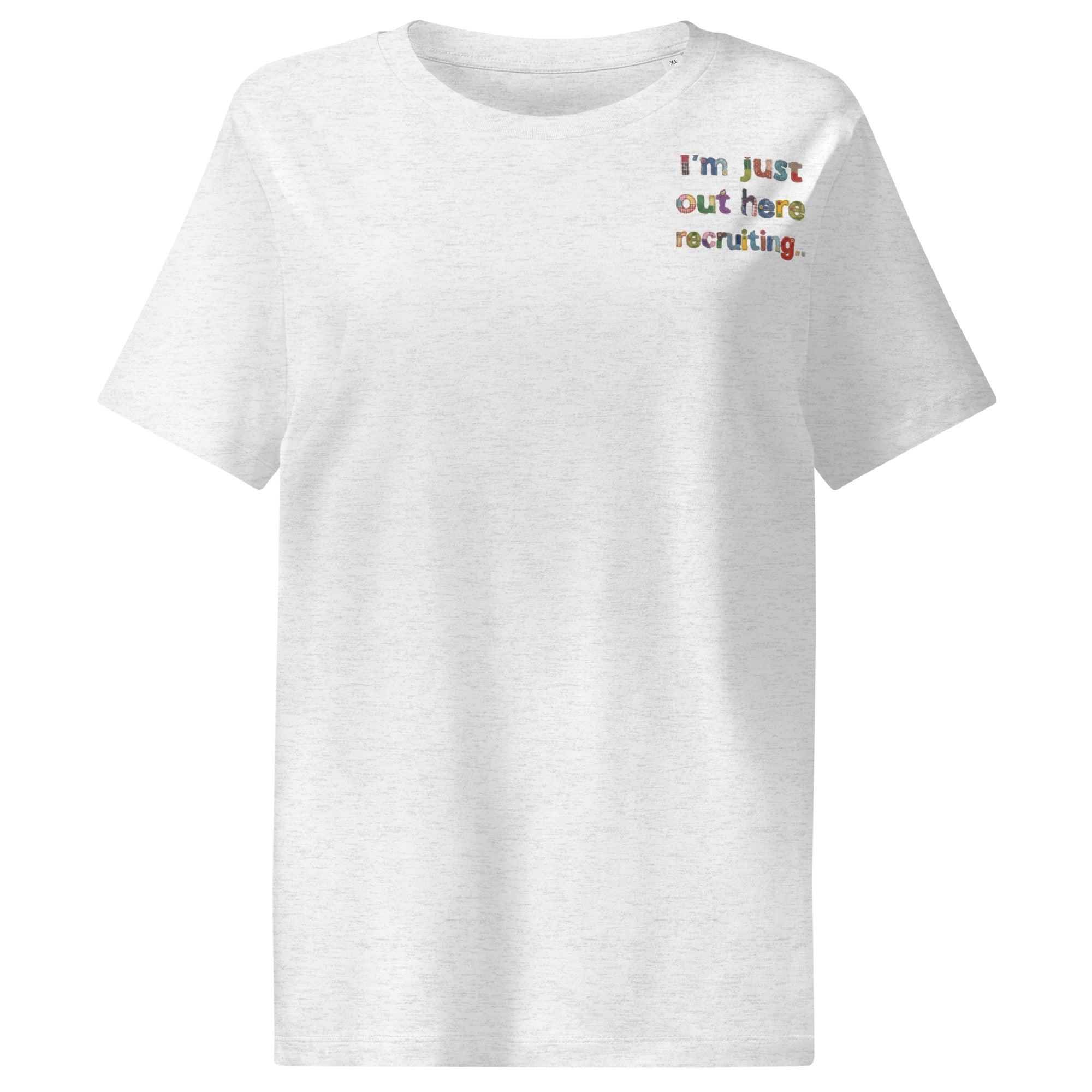 Women’s organic ribbed neck t-shirt - Seedandsoulful