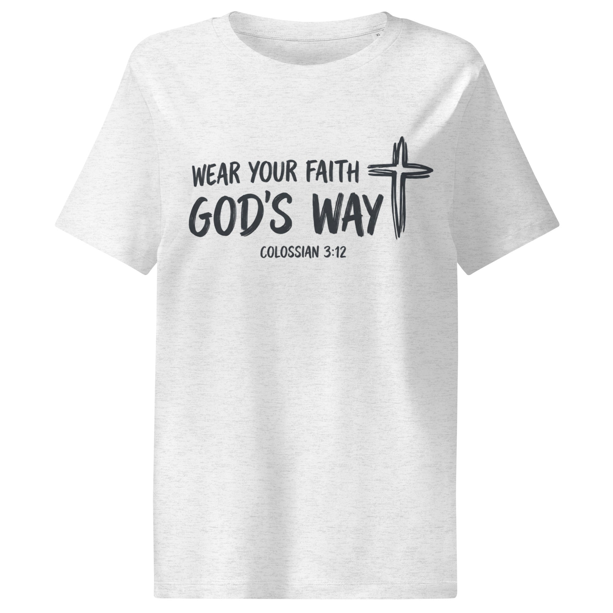 Women’s organic ribbed neck t-shirt - Seedandsoulful