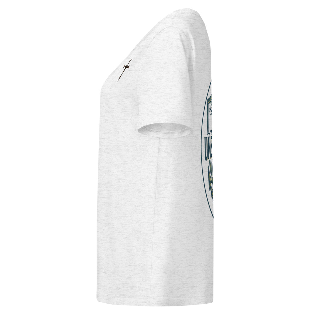Women’s organic ribbed neck t-shirt - Seedandsoulful