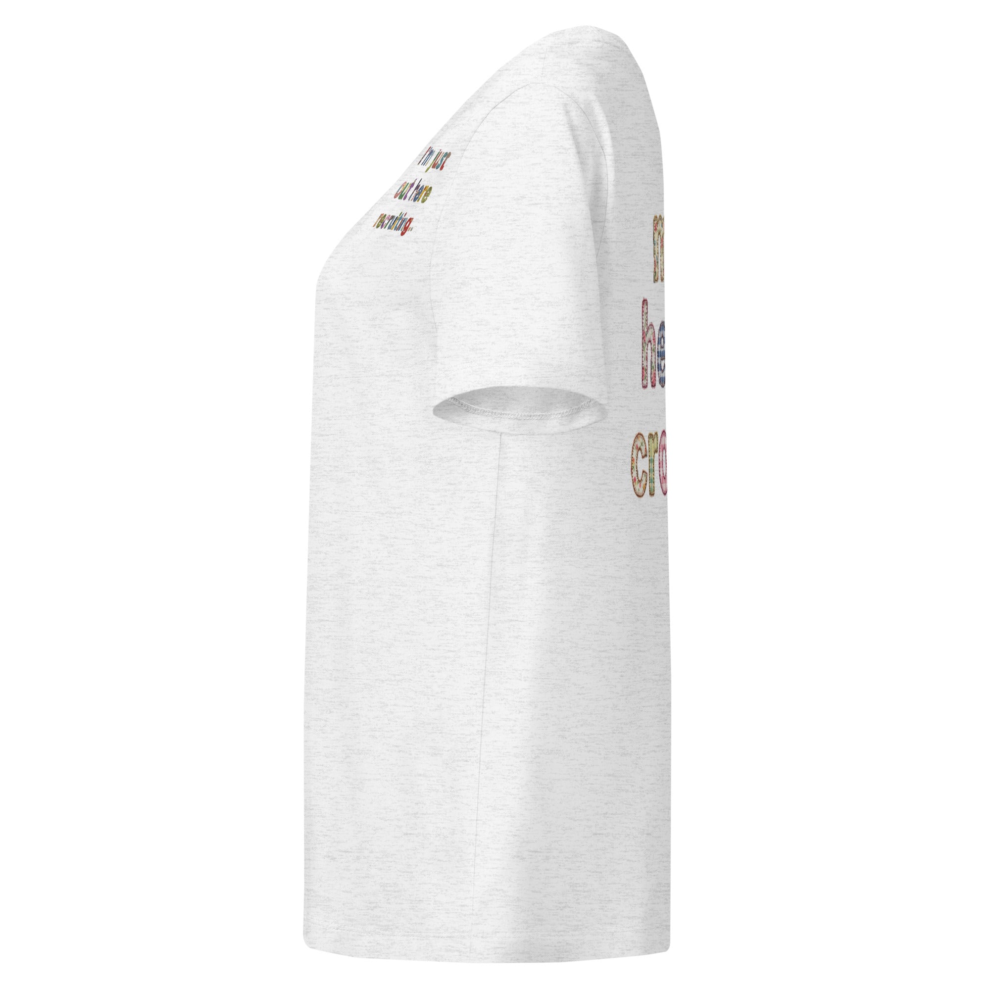 Women’s organic ribbed neck t-shirt - Seedandsoulful