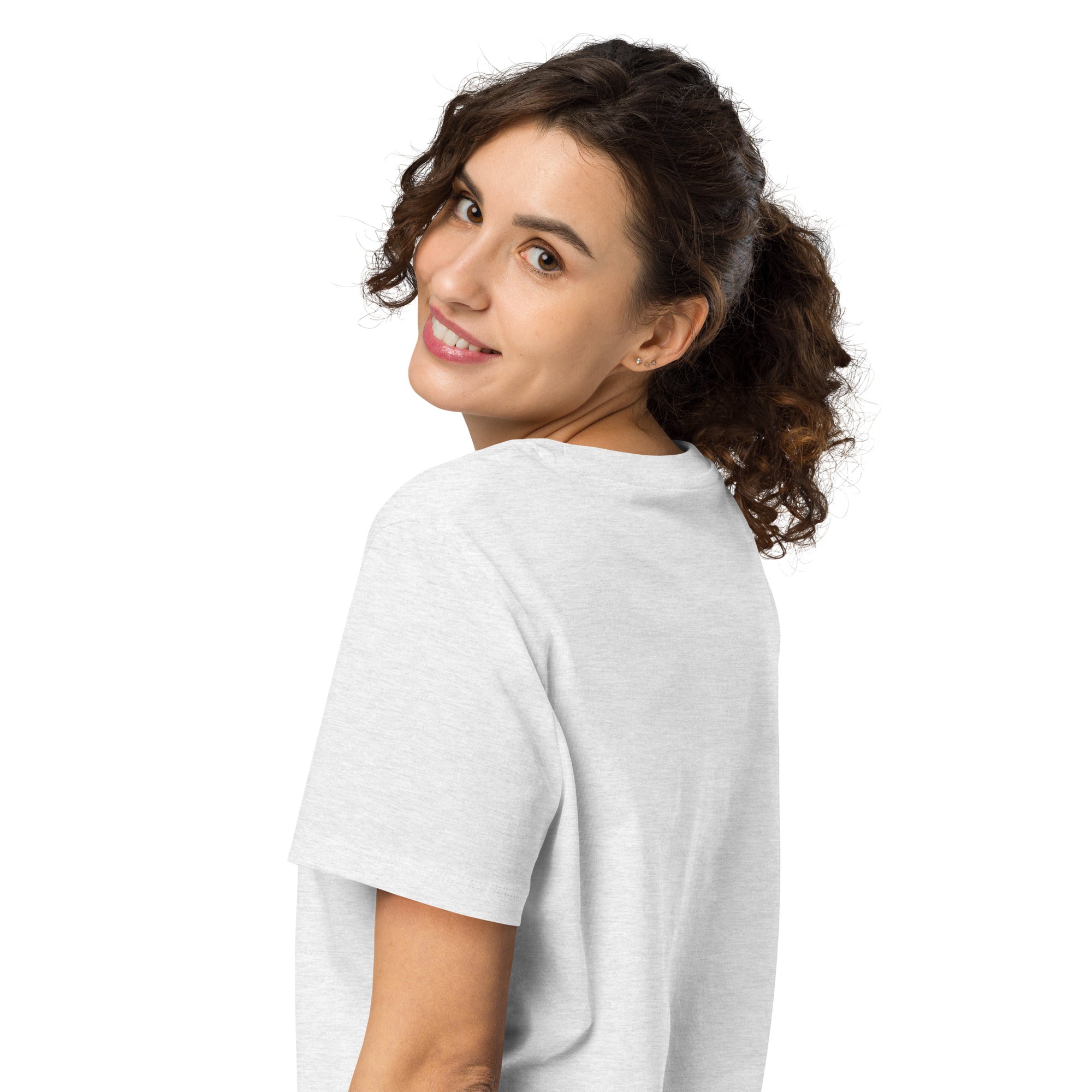 Women’s organic ribbed neck t-shirt - Seedandsoulful