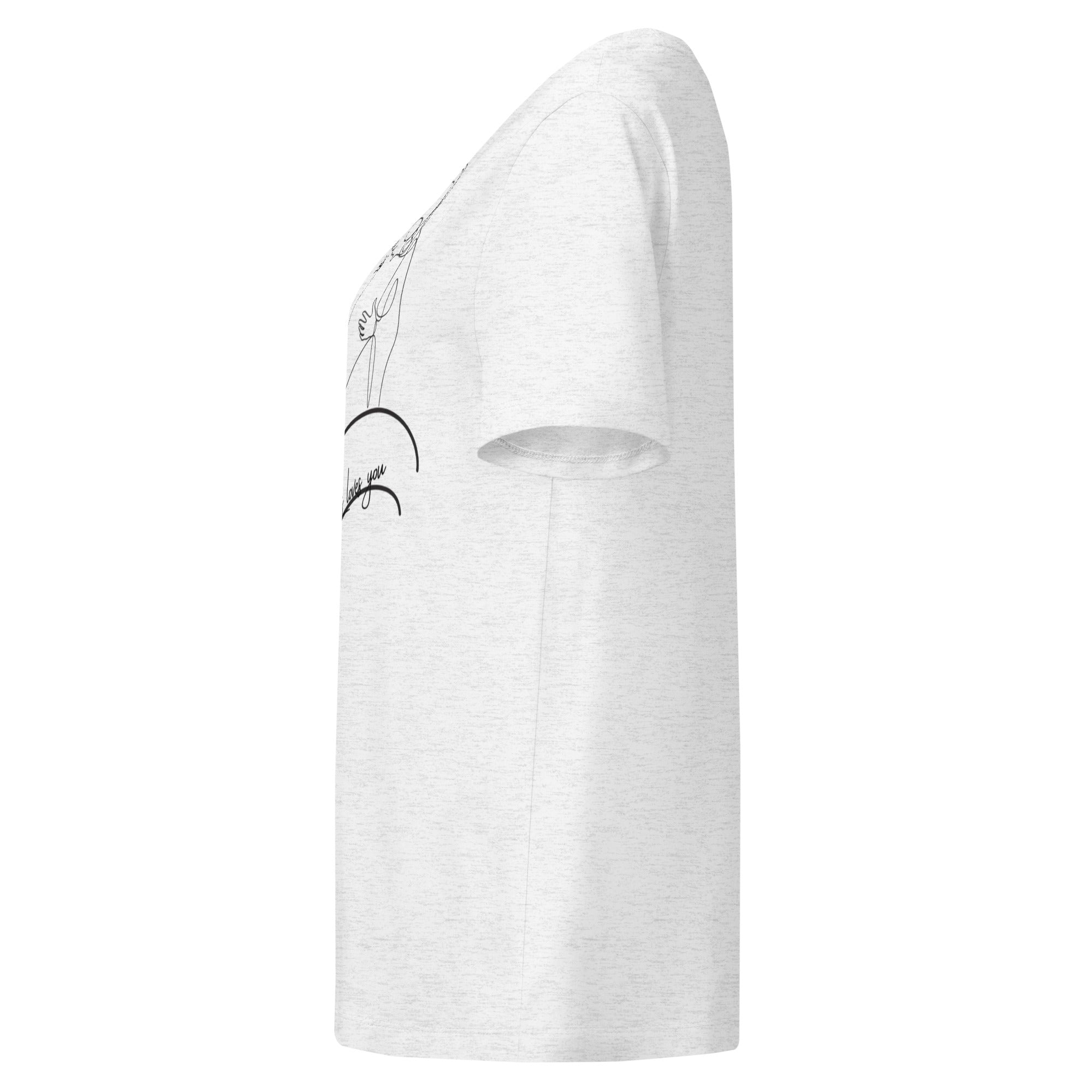 Women’s organic ribbed neck t-shirt - Seedandsoulful