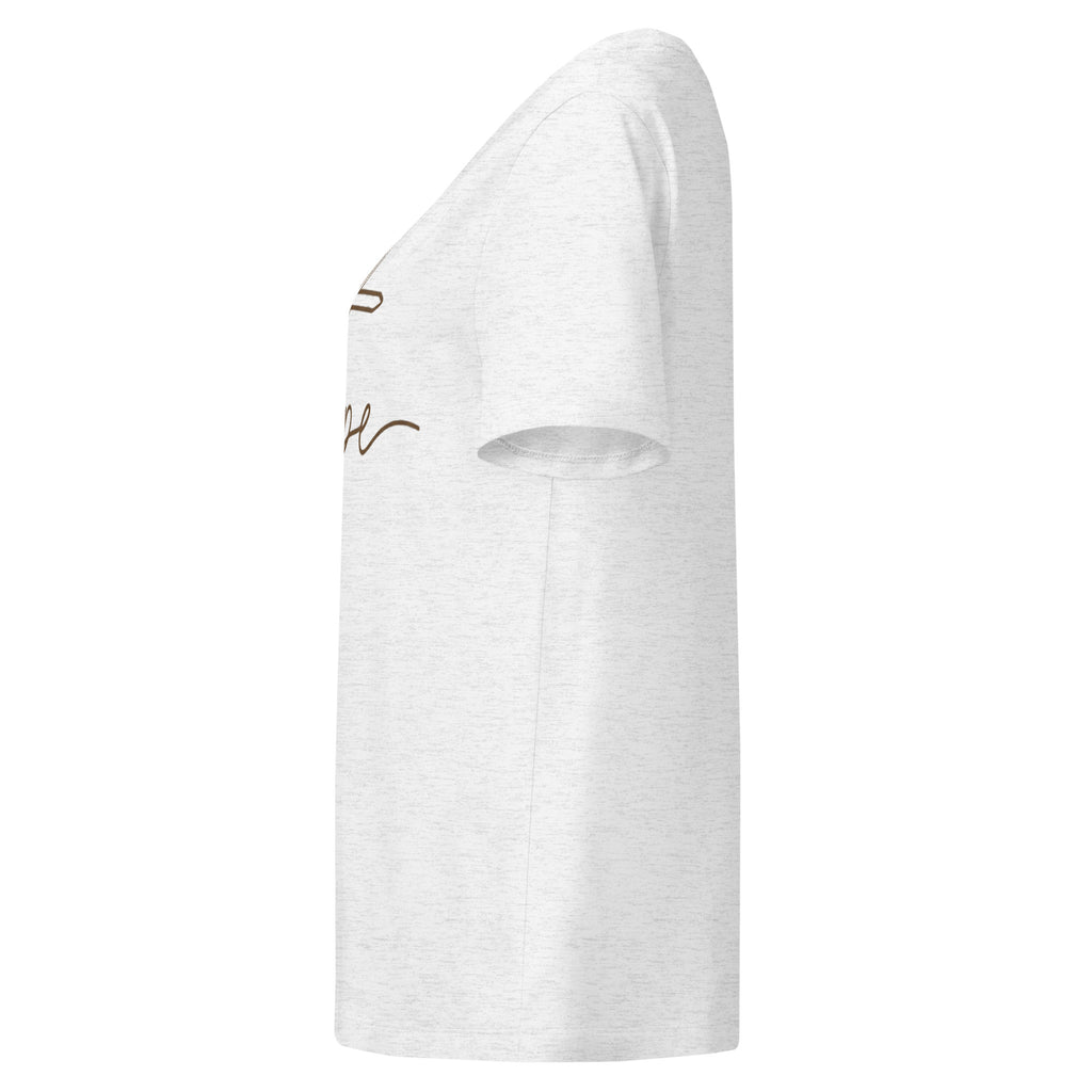 Women's Organic Cotton Faith T-Shirt | Soft Ribbed Neck Tee - Seedandsoulful