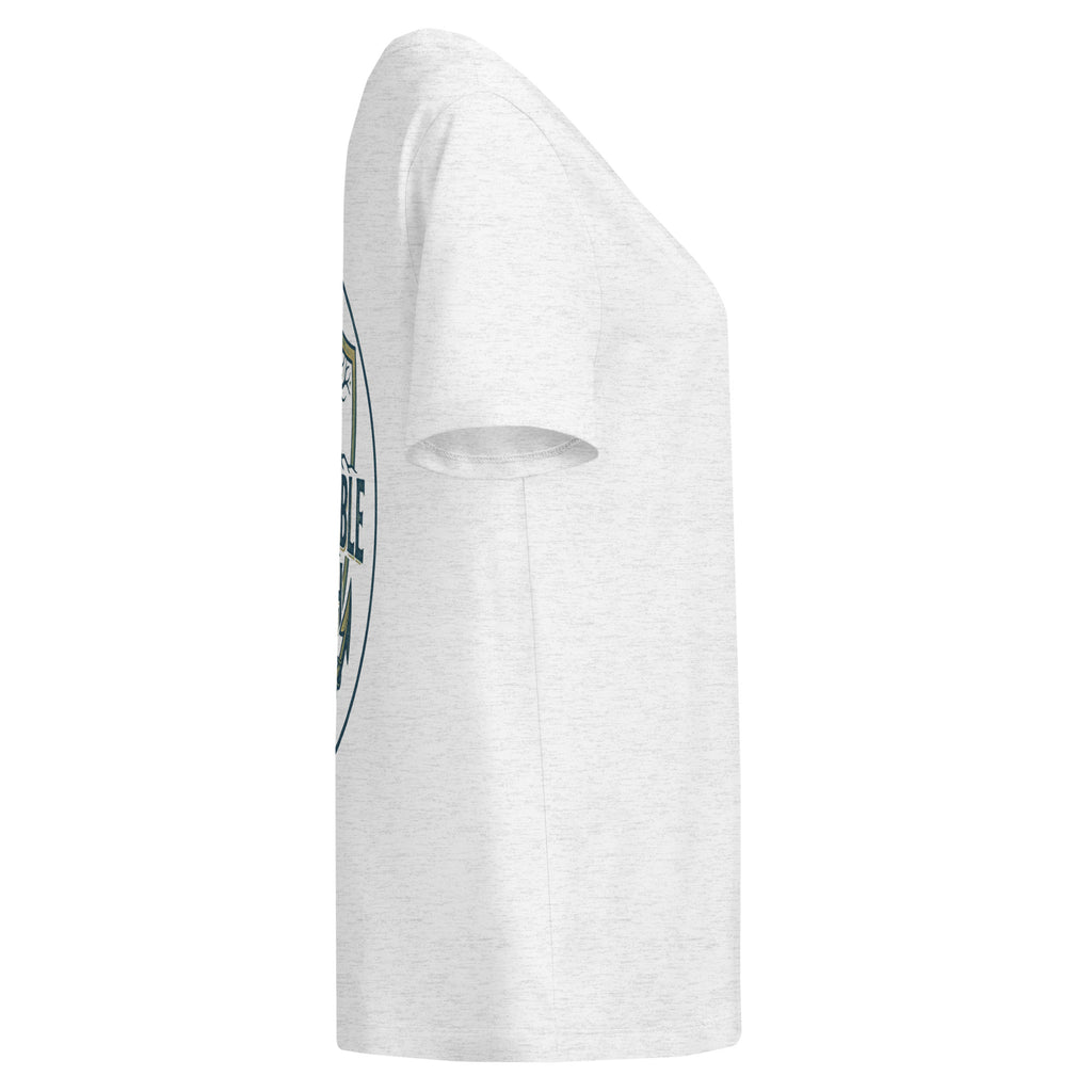 Women’s organic ribbed neck t-shirt - Seedandsoulful