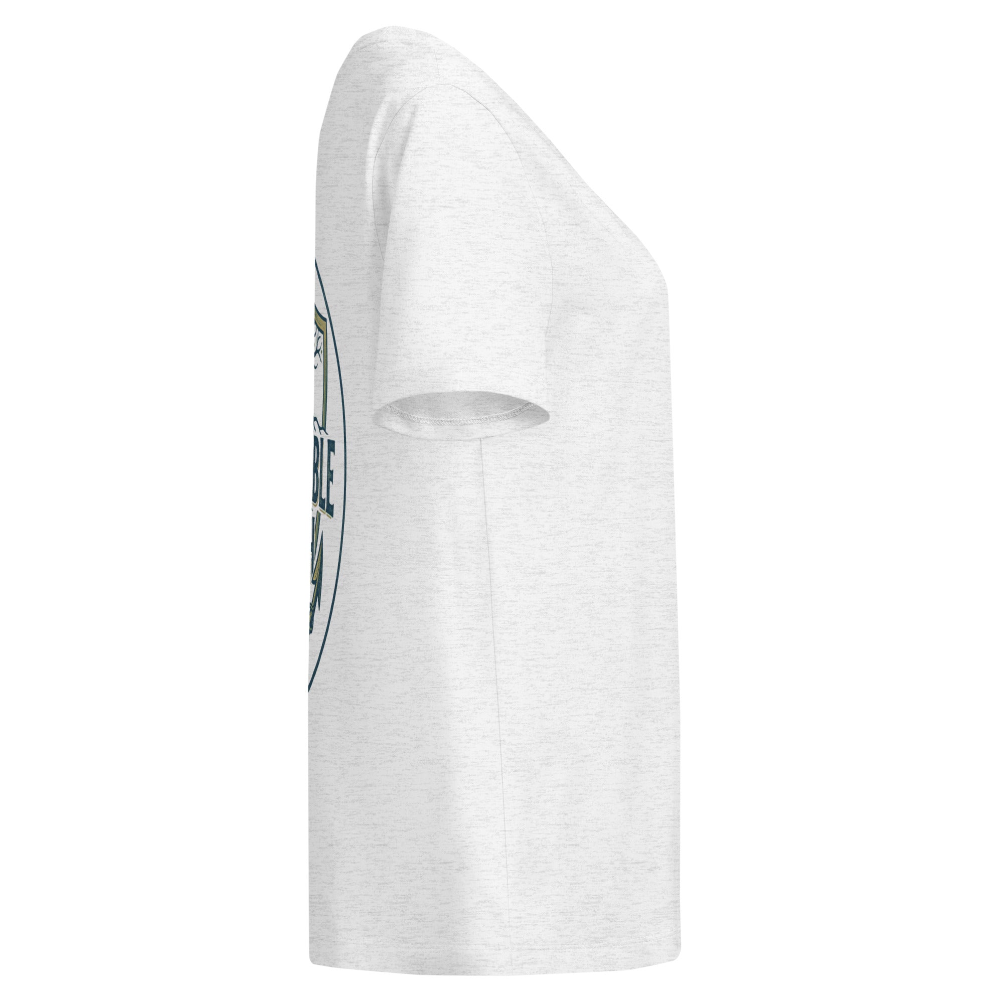 Women’s organic ribbed neck t-shirt - Seedandsoulful