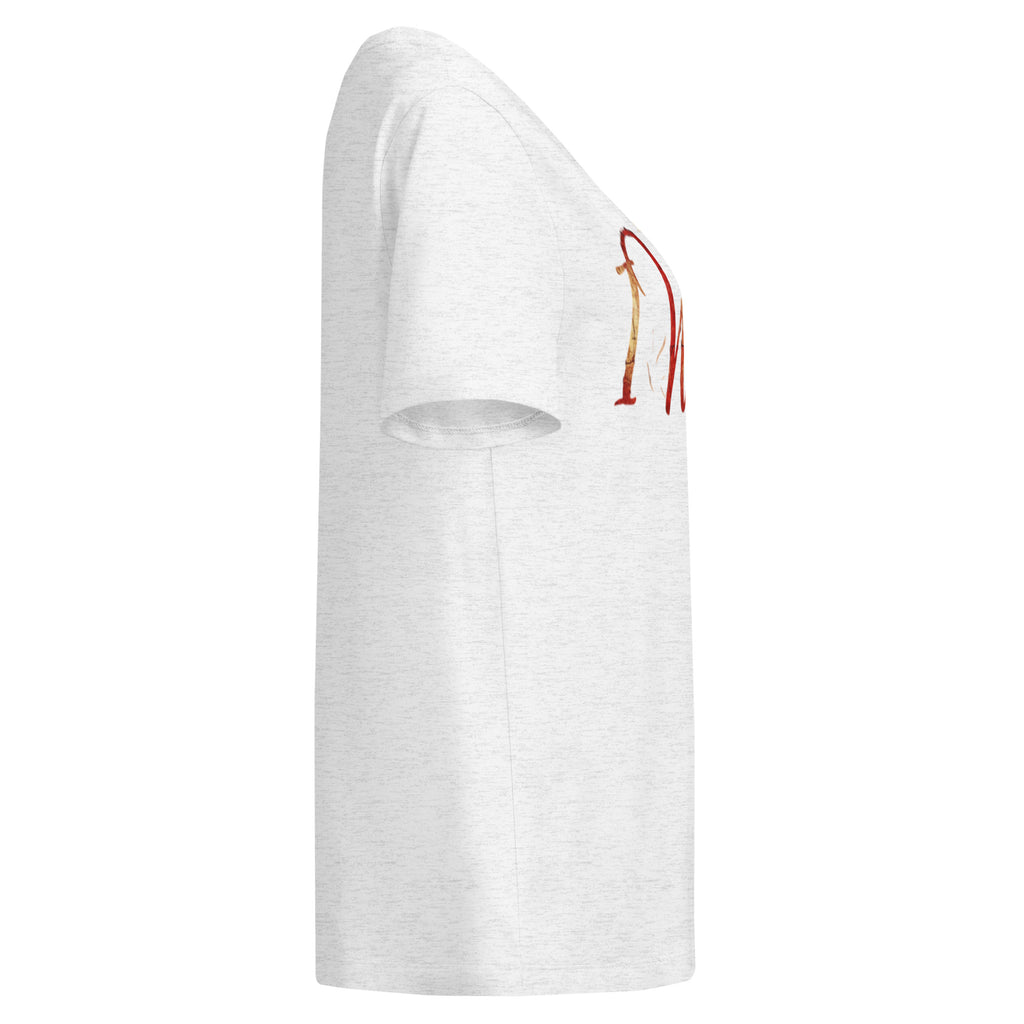 Women’s organic ribbed neck t-shirt I Will - Seedandsoulful