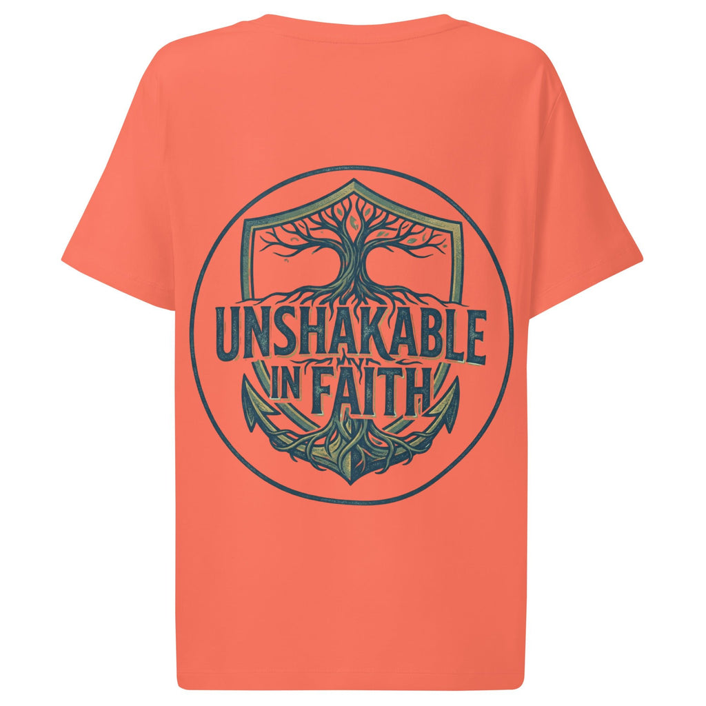Women’s organic ribbed neck t-shirt - Seedandsoulful