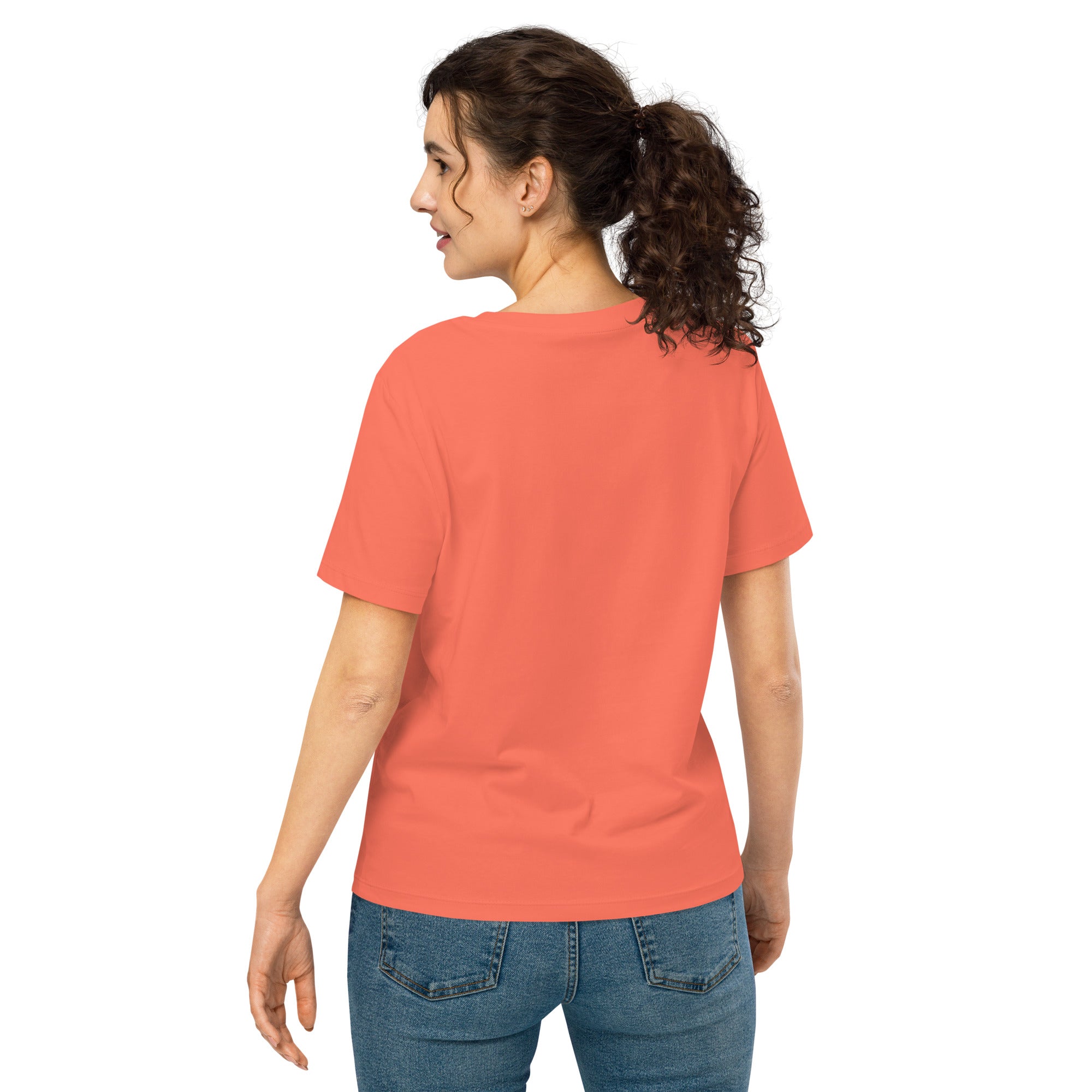 Nehemiah 6:3 Women’s organic ribbed neck t-shirt - Seedandsoulful