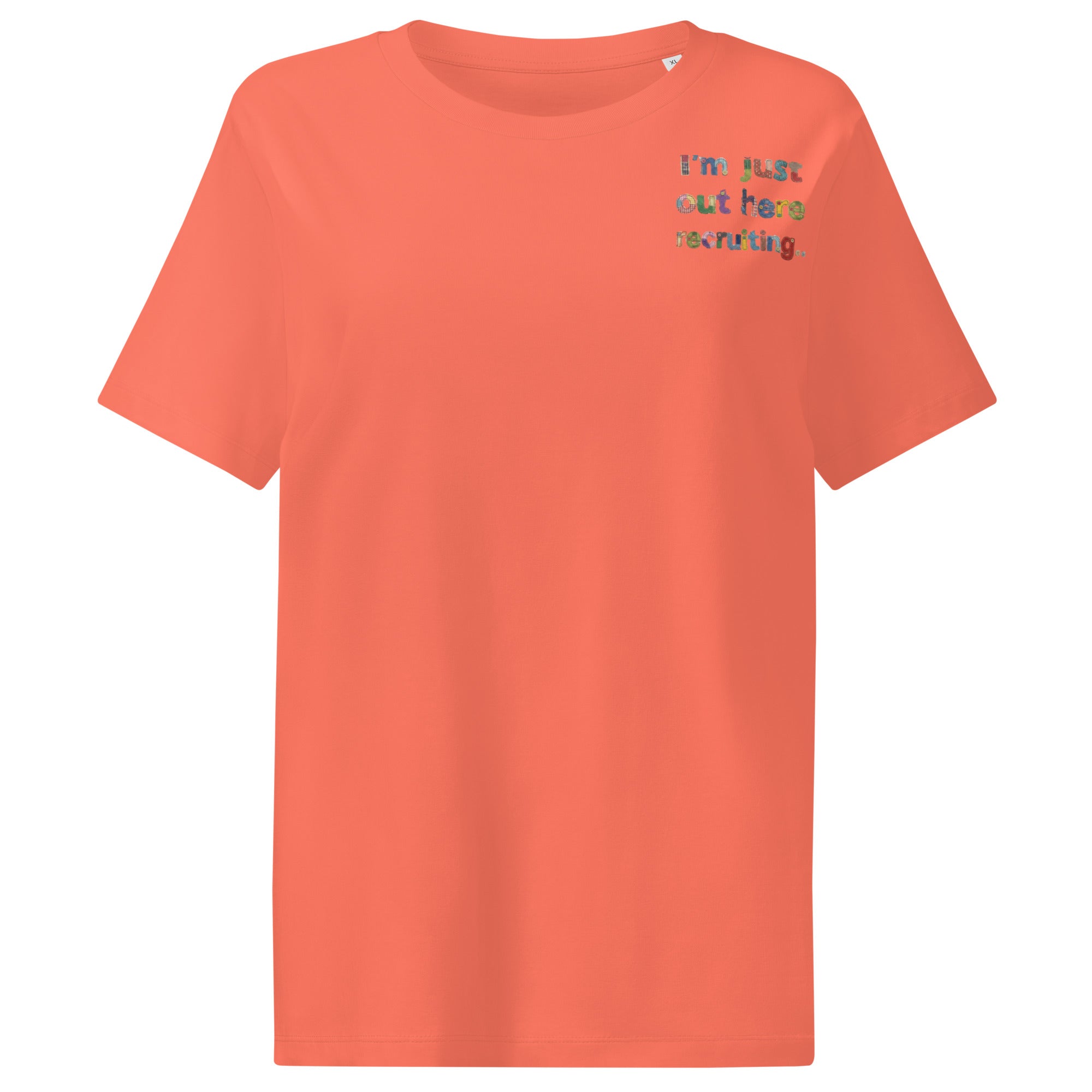 Women’s organic ribbed neck t-shirt - Seedandsoulful