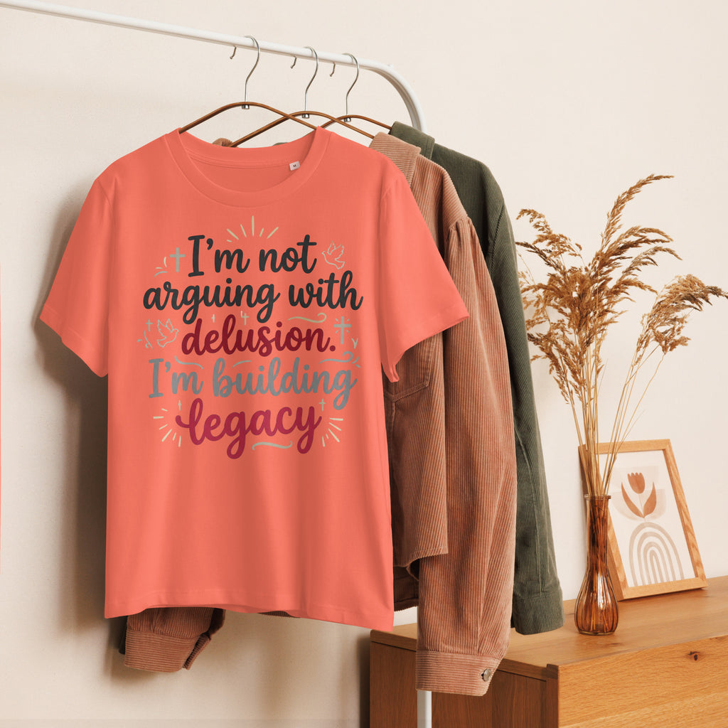 Women’s organic ribbed neck t-shirt - Seedandsoulful