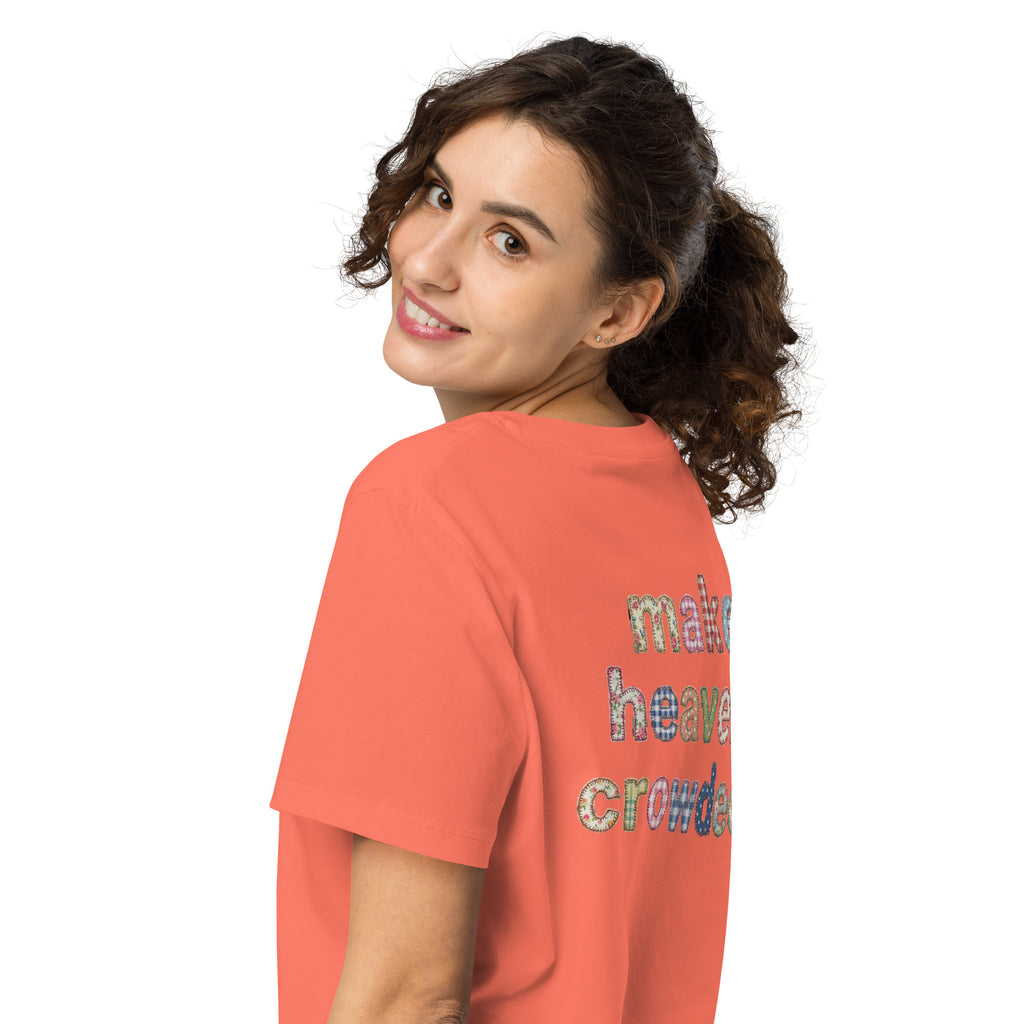 Women’s organic ribbed neck t-shirt - Seedandsoulful