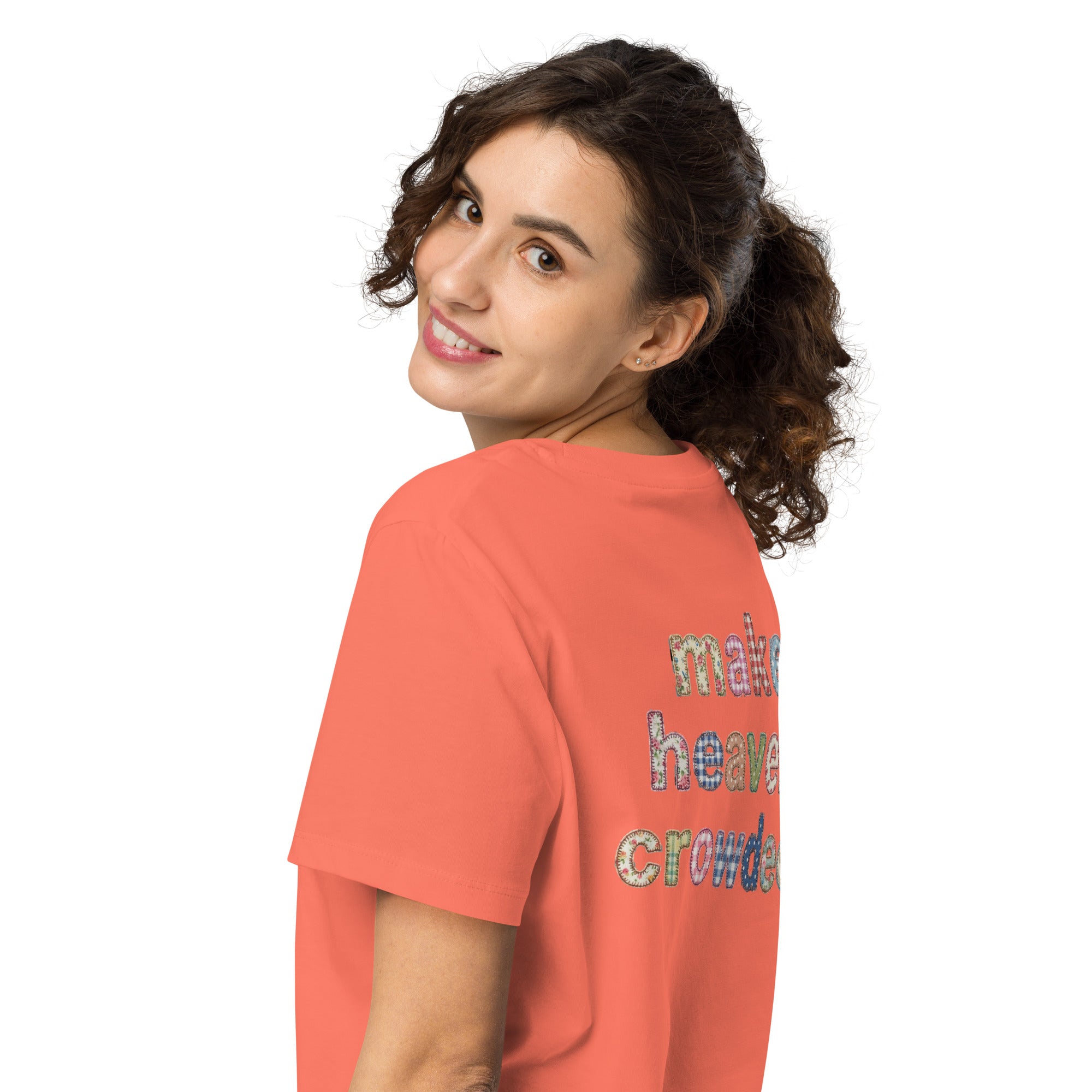 Women’s organic ribbed neck t-shirt - Seedandsoulful