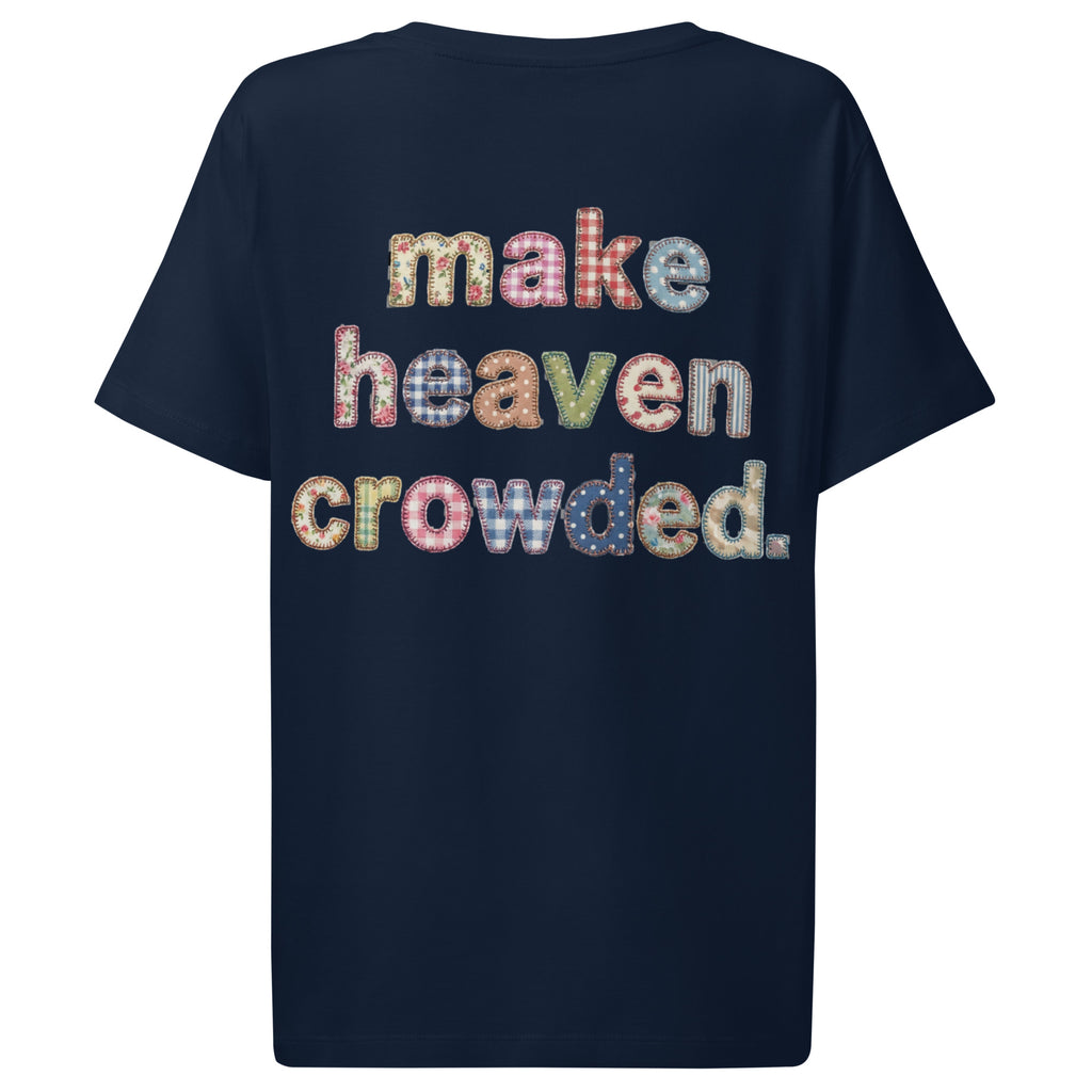 Women’s organic ribbed neck t-shirt - Seedandsoulful