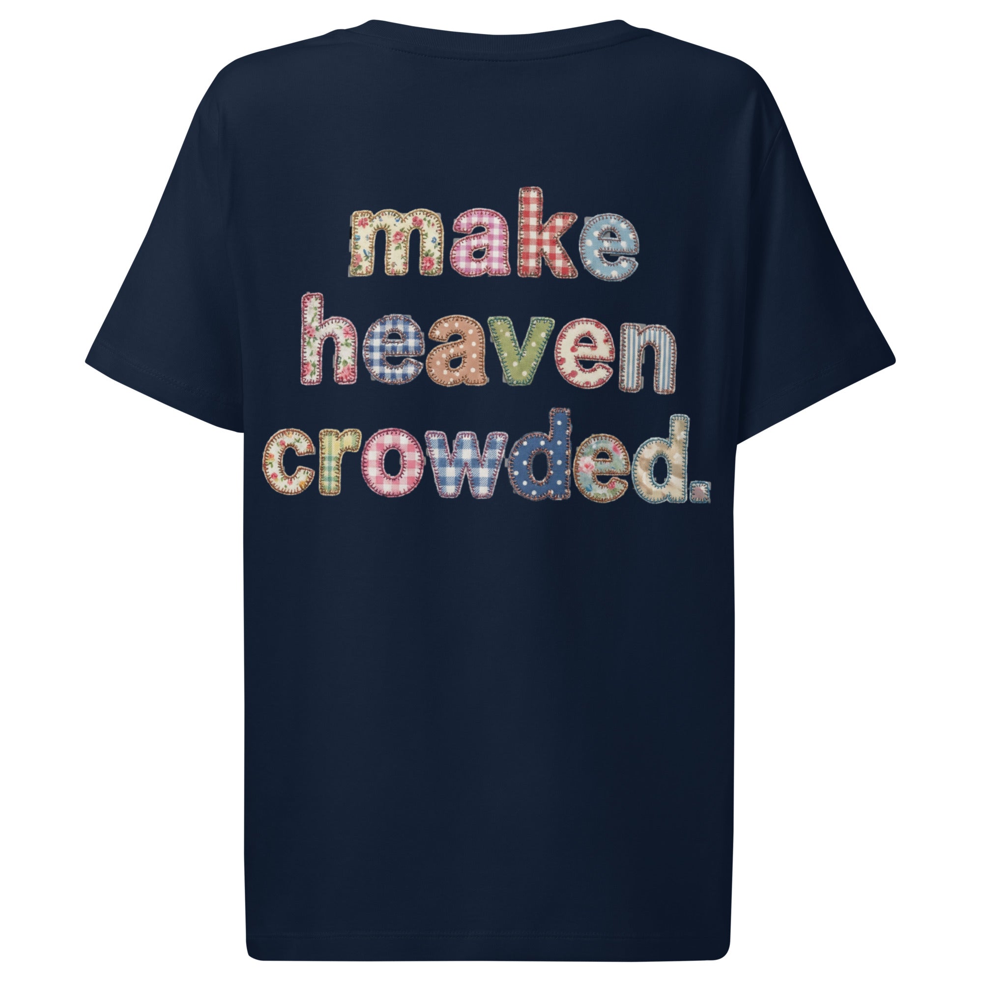 Women’s organic ribbed neck t-shirt - Seedandsoulful